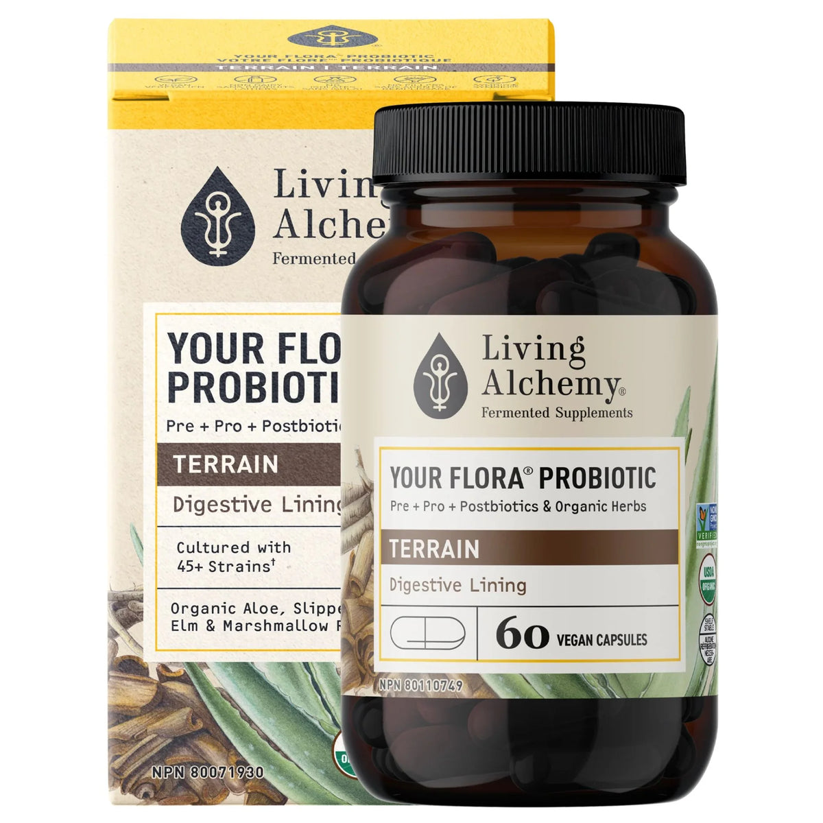 Living Alchemy Your Flora Terrain 60 Veg Capsules