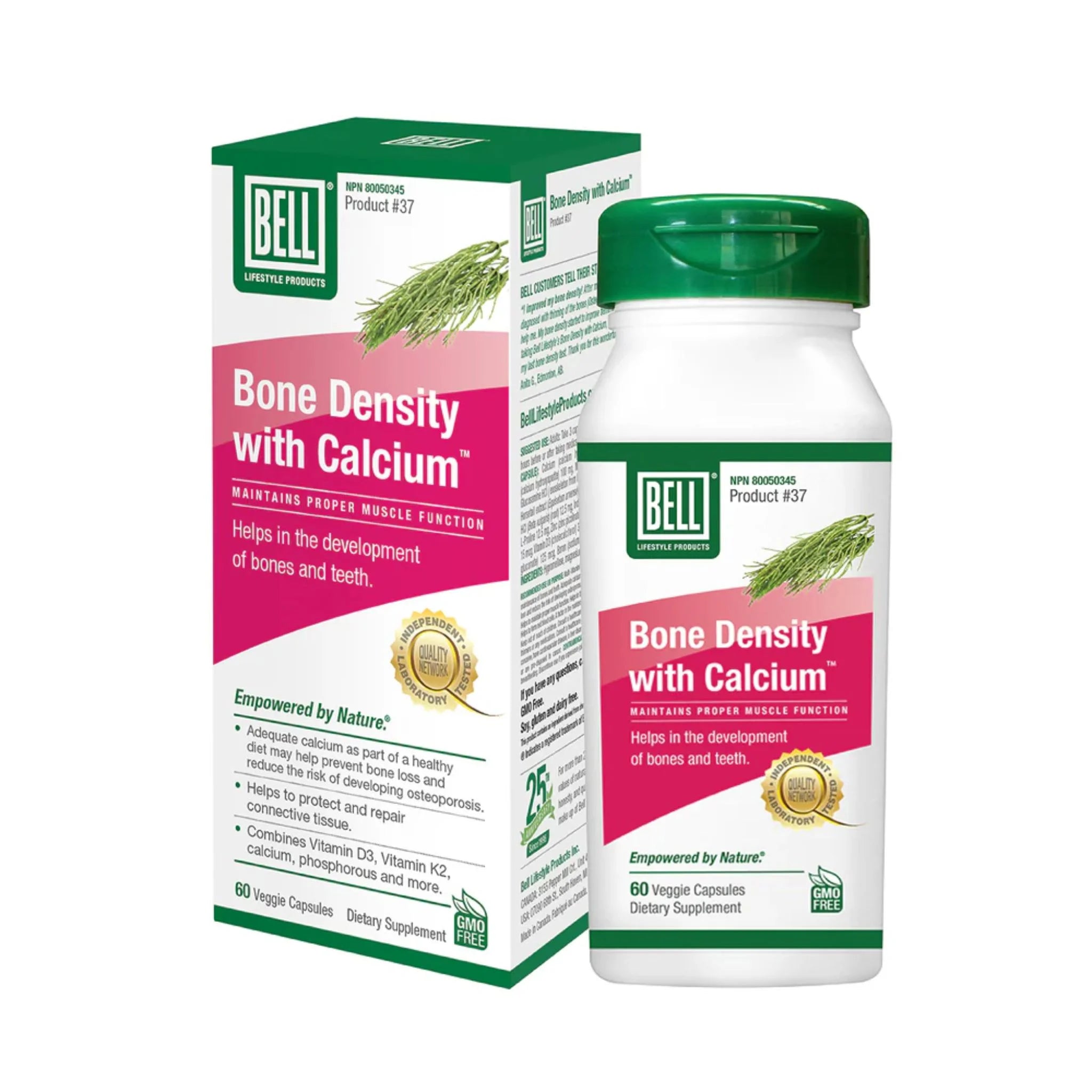 Bell Lifestyles Bone Density Recovery 60c