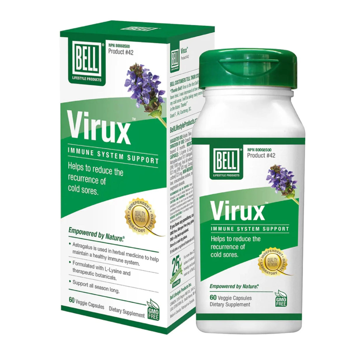 Bell Lifestyles Virux Viral Infections 60c