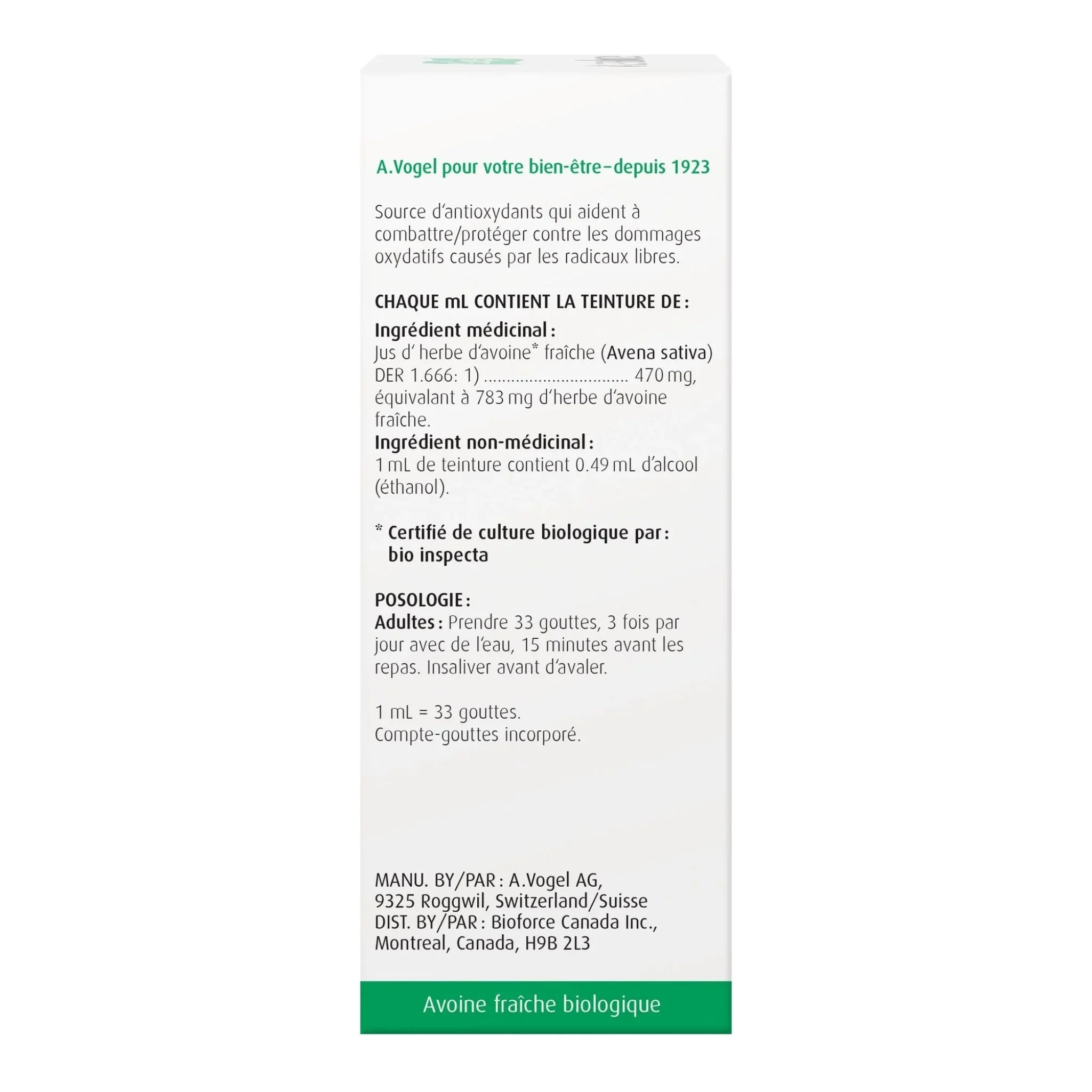 Bioforce Avenaforce 50ml