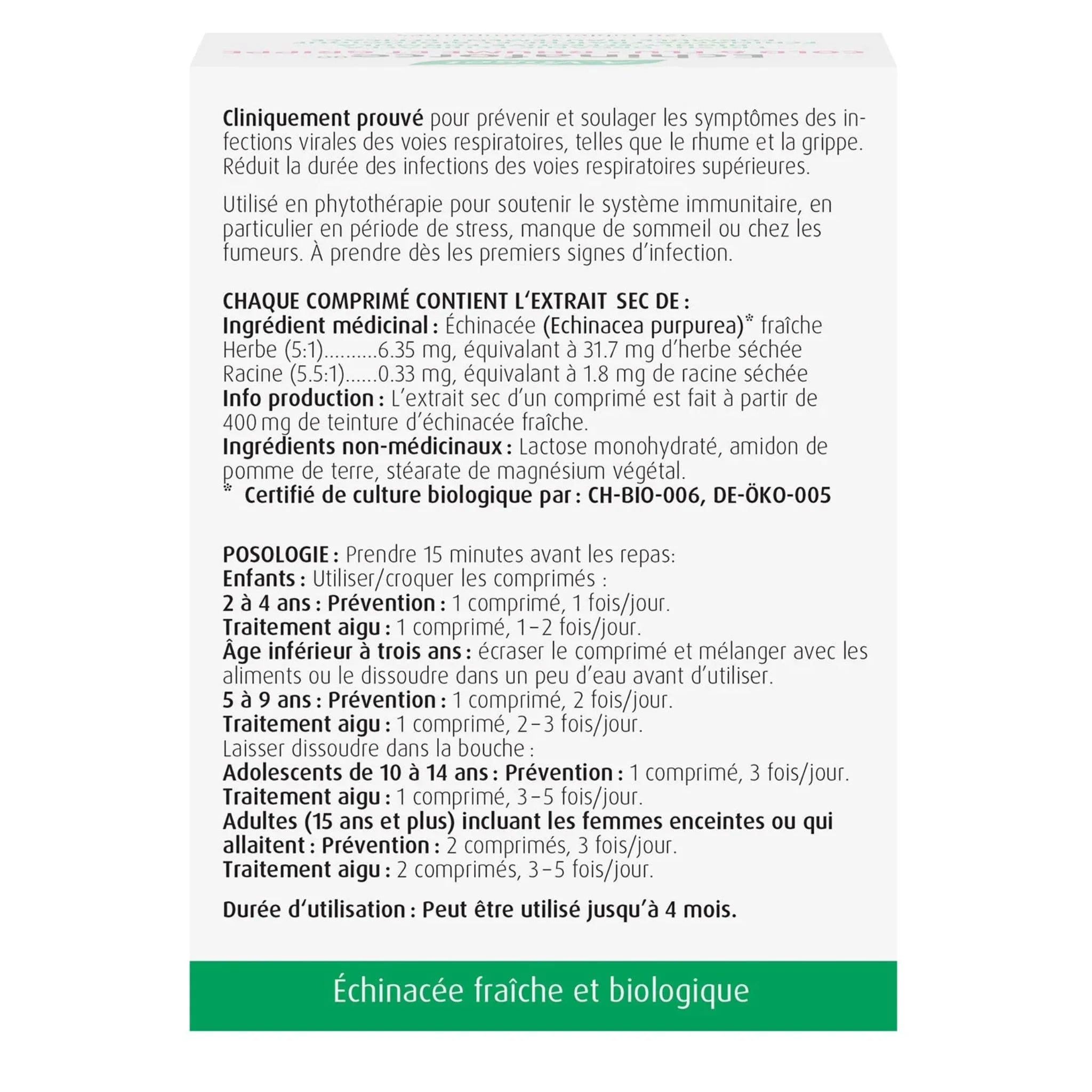 A. Vogel Echinaforce 120 Tablets