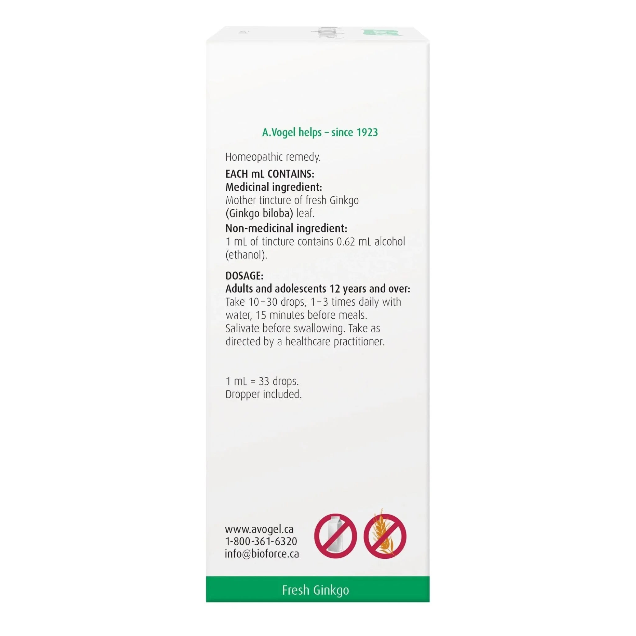 A. Vogel Ginkgoforce 50ml