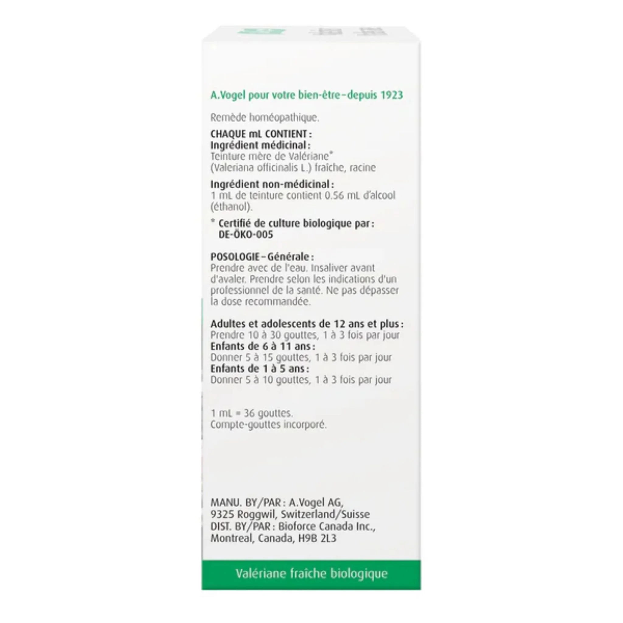 Bioforce Valerian 50ml