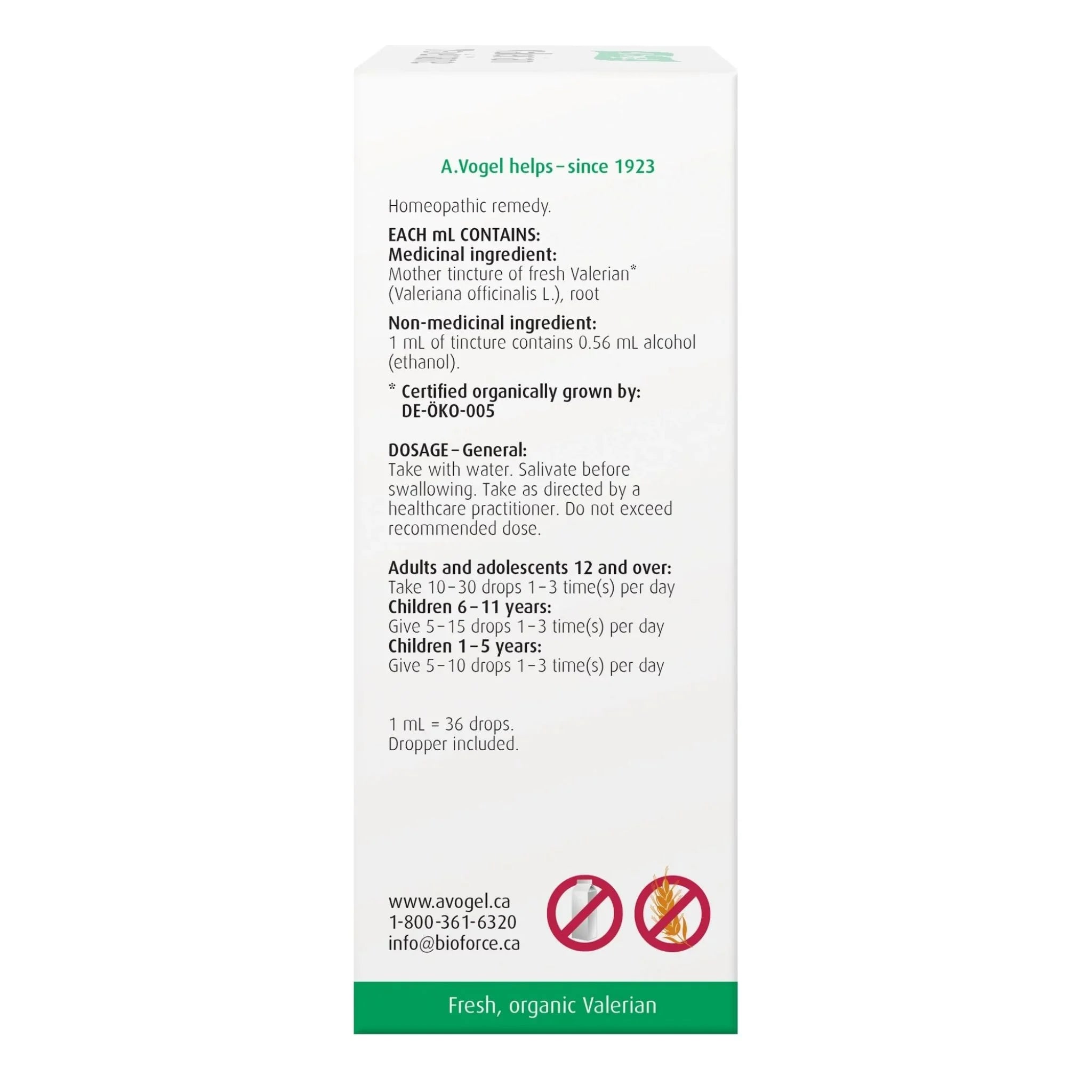 Bioforce Valerian 50ml