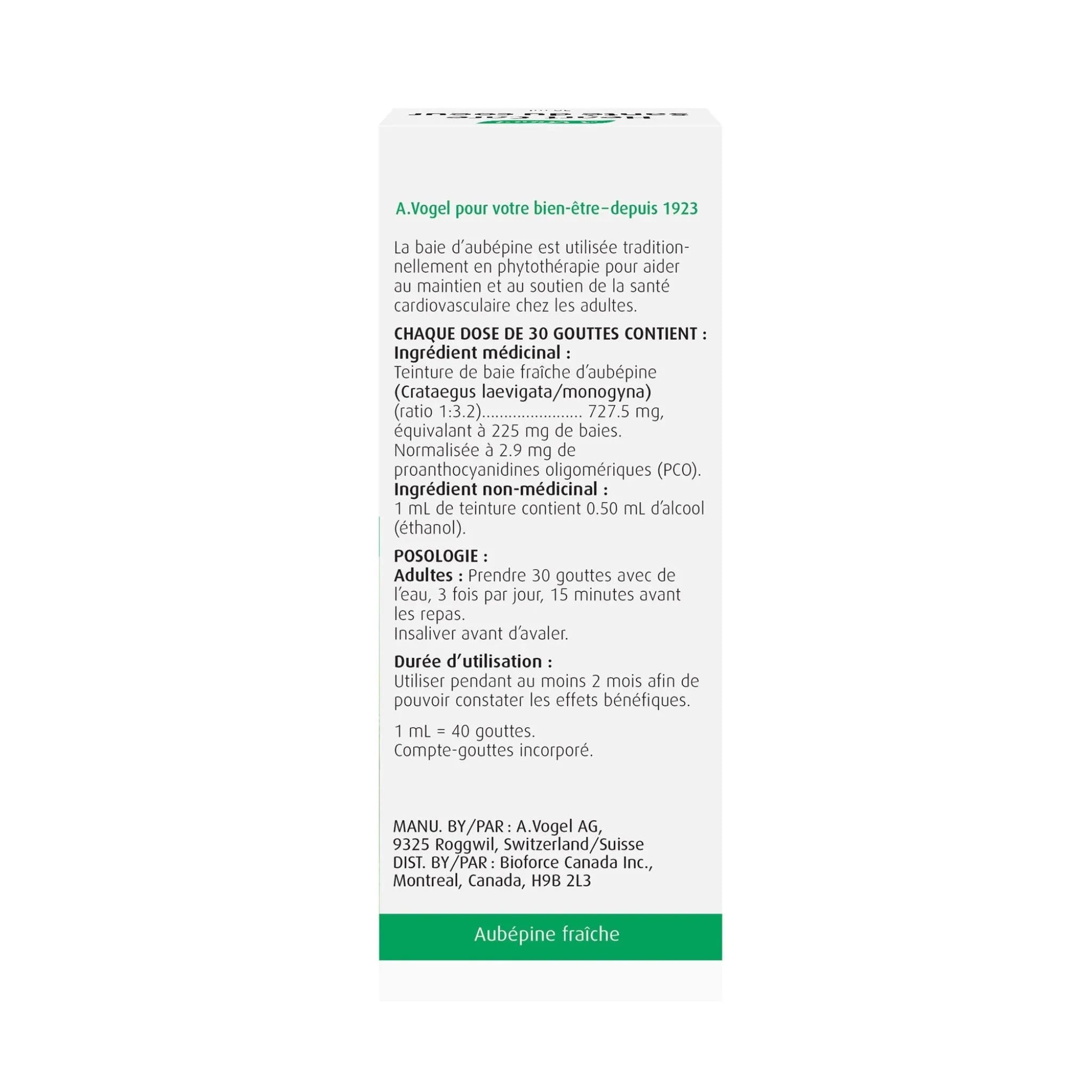 Bioforce Heart Care Hawthorn Berry 50ml