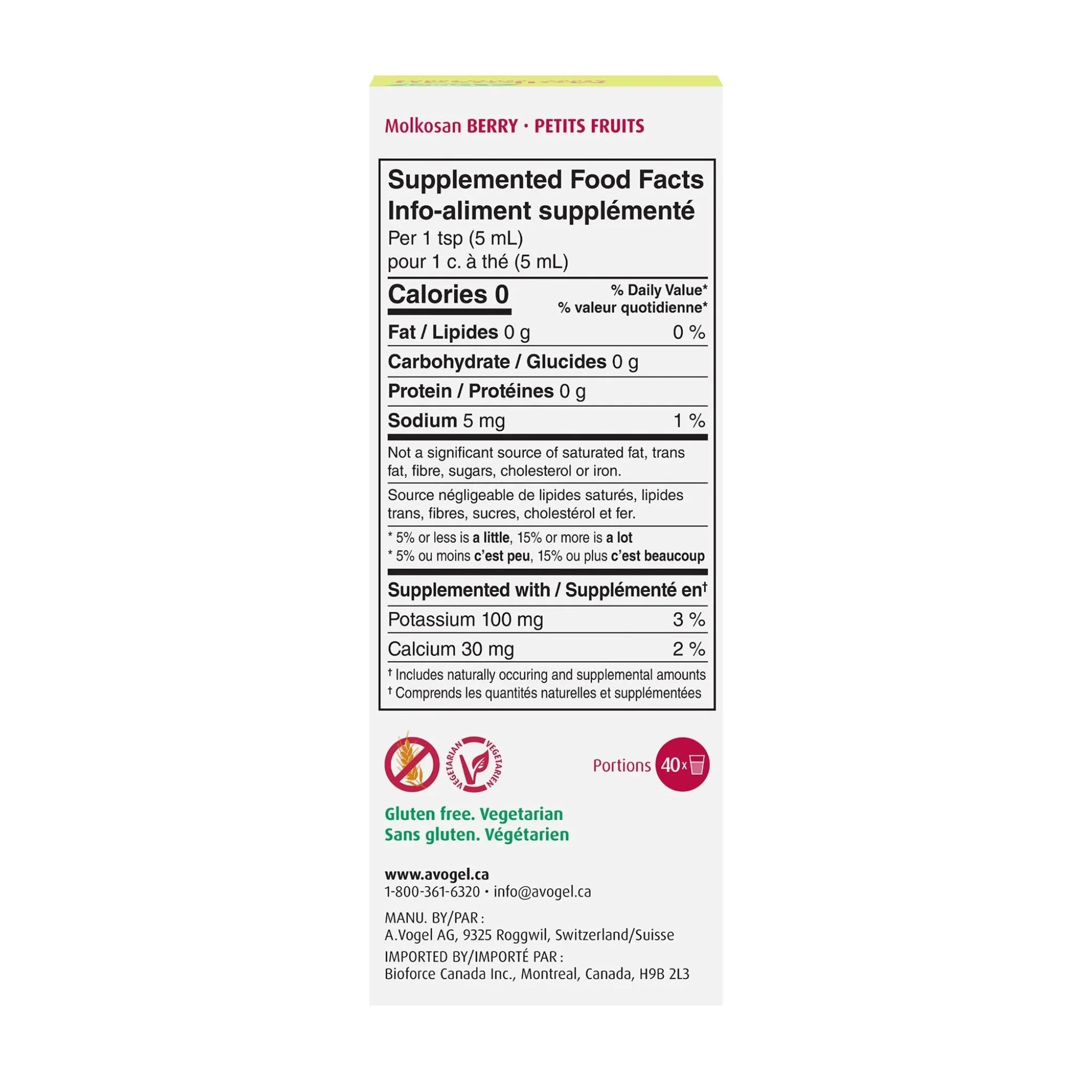 Bioforce Molkosan Berry 200ml