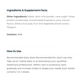 Bio-K+ Probiotic Fermented Milk 50 Billion Strawberry 6 Pack