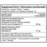 Botanica Ashwagandha Liquid Phytocaps Certified Organic 60c