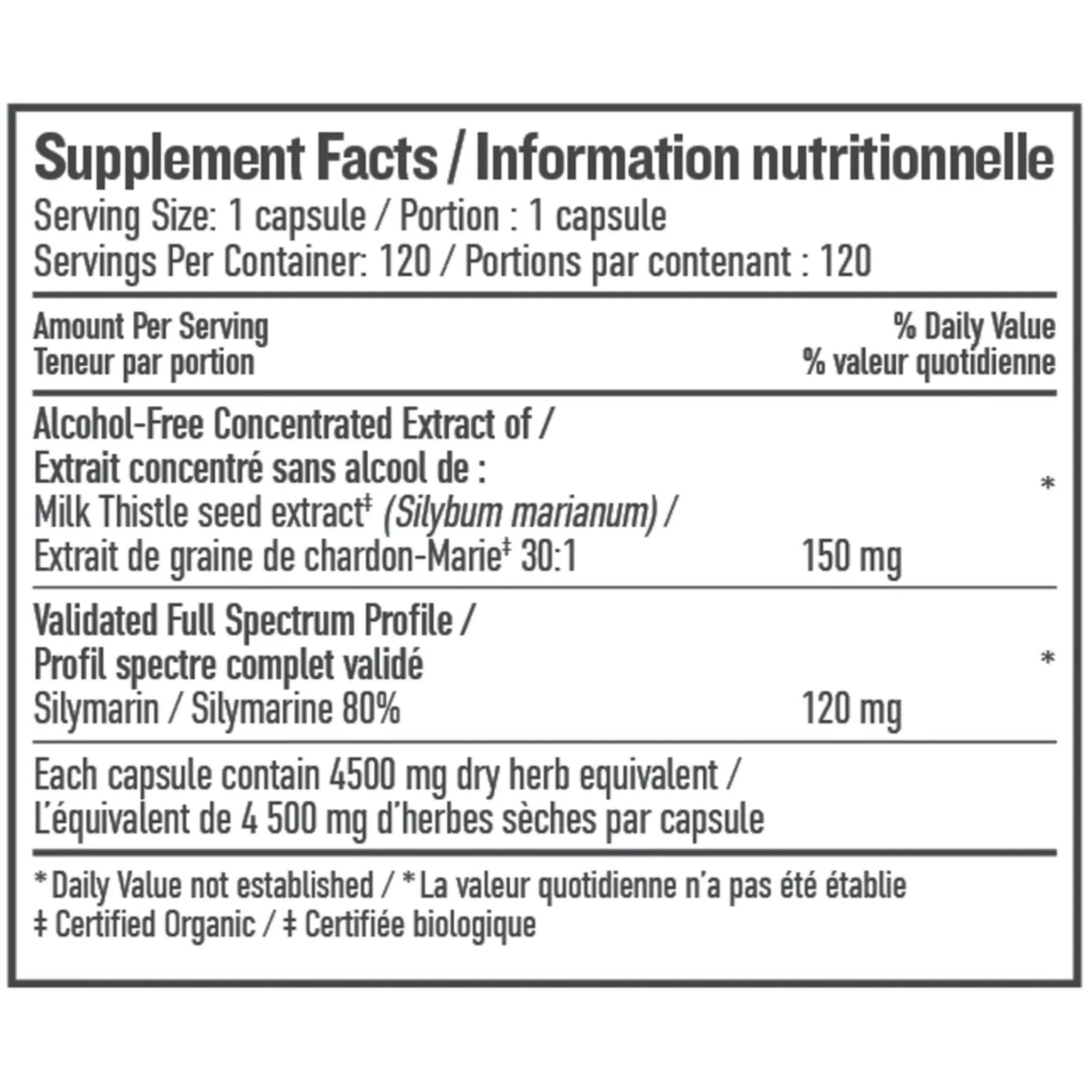 Botanica Milk Thistle 60 Veg-Caps