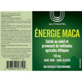 Ultimate Organic Maca Energy 750mg 180vc
