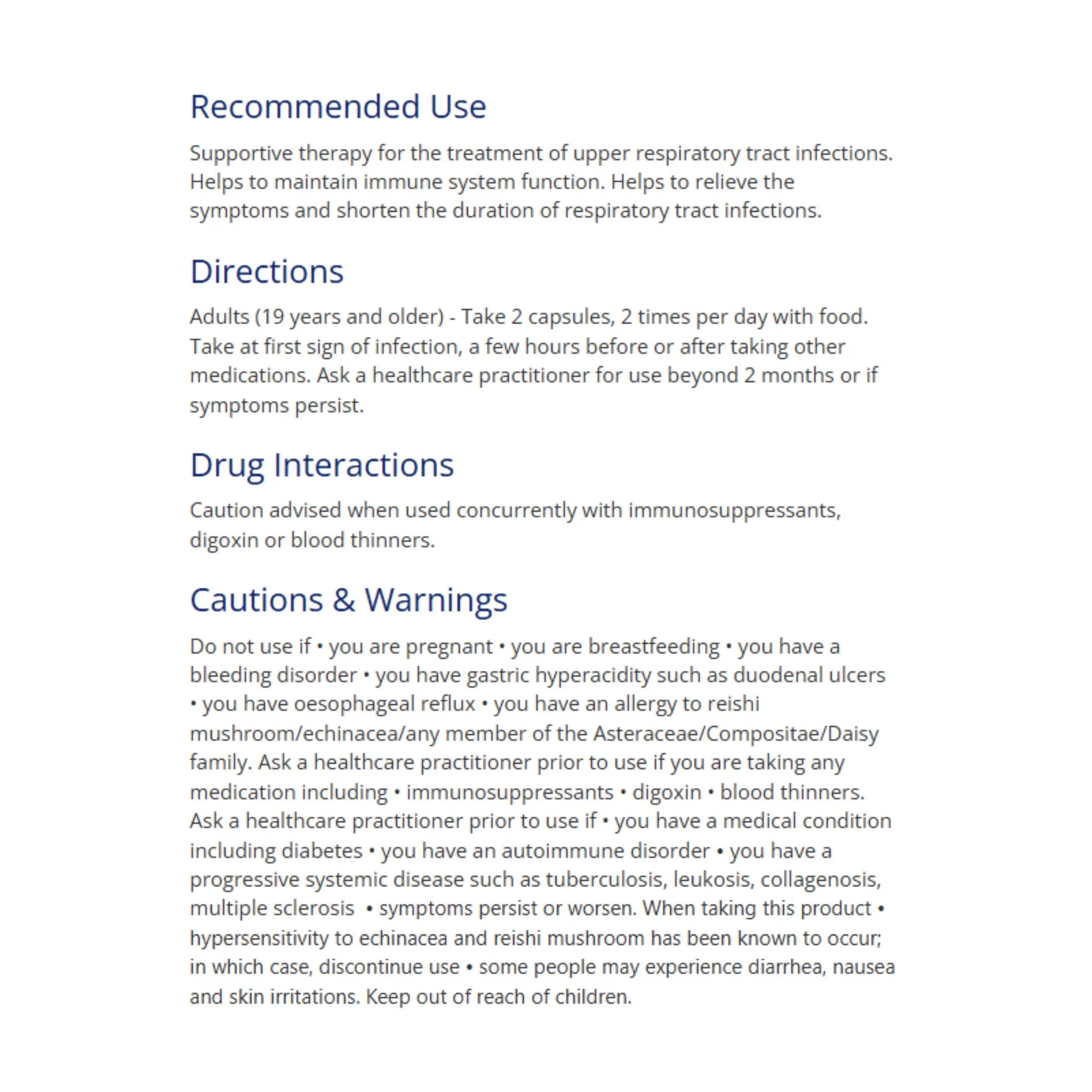 CanPrev ColdPro Immune Formula 90 Veg Caps - Nature's Source Inc