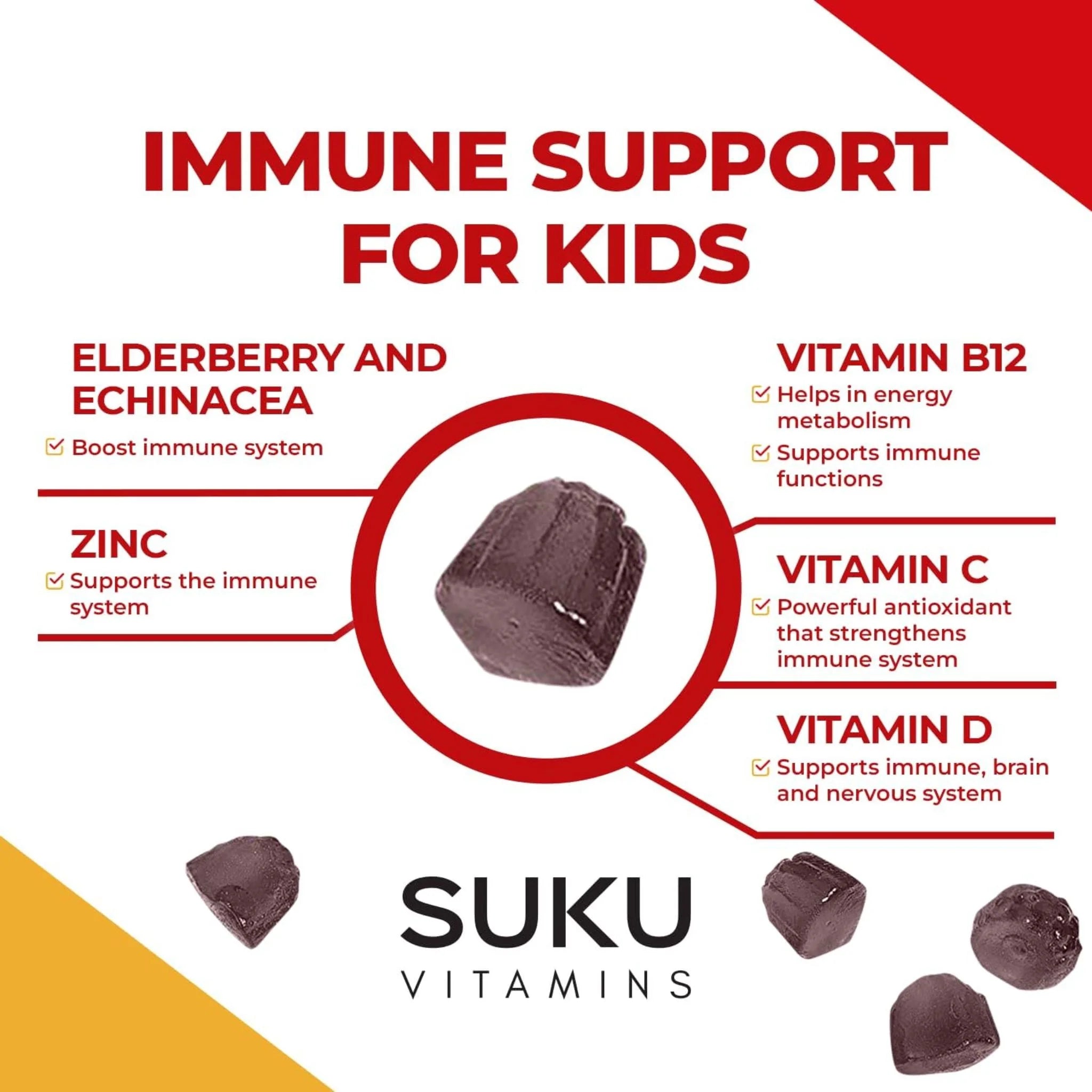 Suku Kids Super Immunity 50ct - Nature's Source Inc
