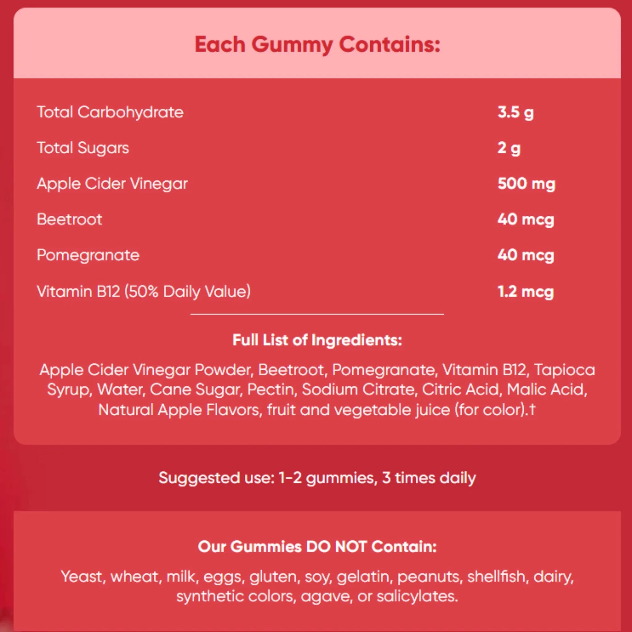 Goli Apple Cider Vinegar Gummy Vitamins 240g (60 Gummies) - Nature's Source Inc