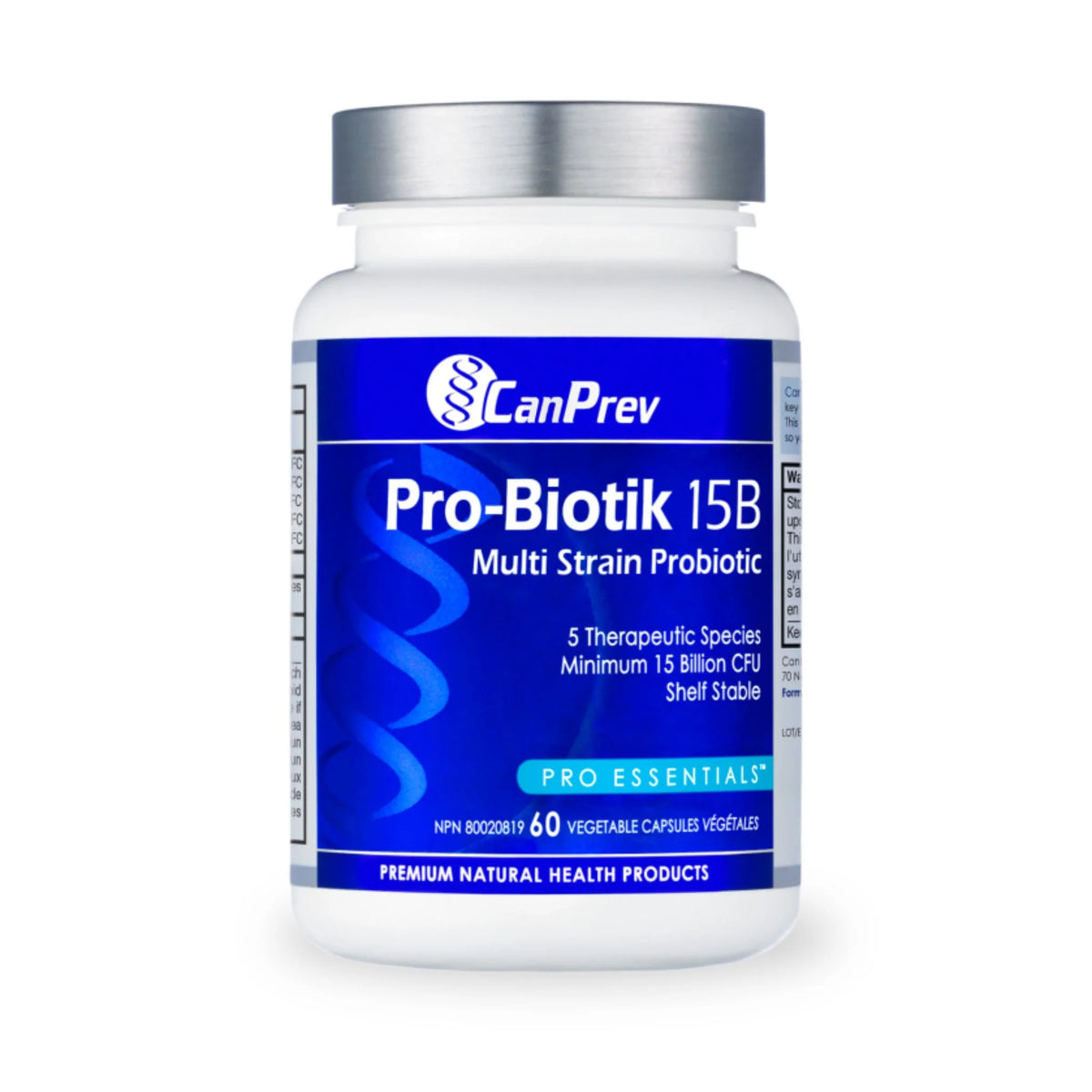 CanPrev ProBiotik 15B - 60 Veg Capsules - Nature's Source Inc