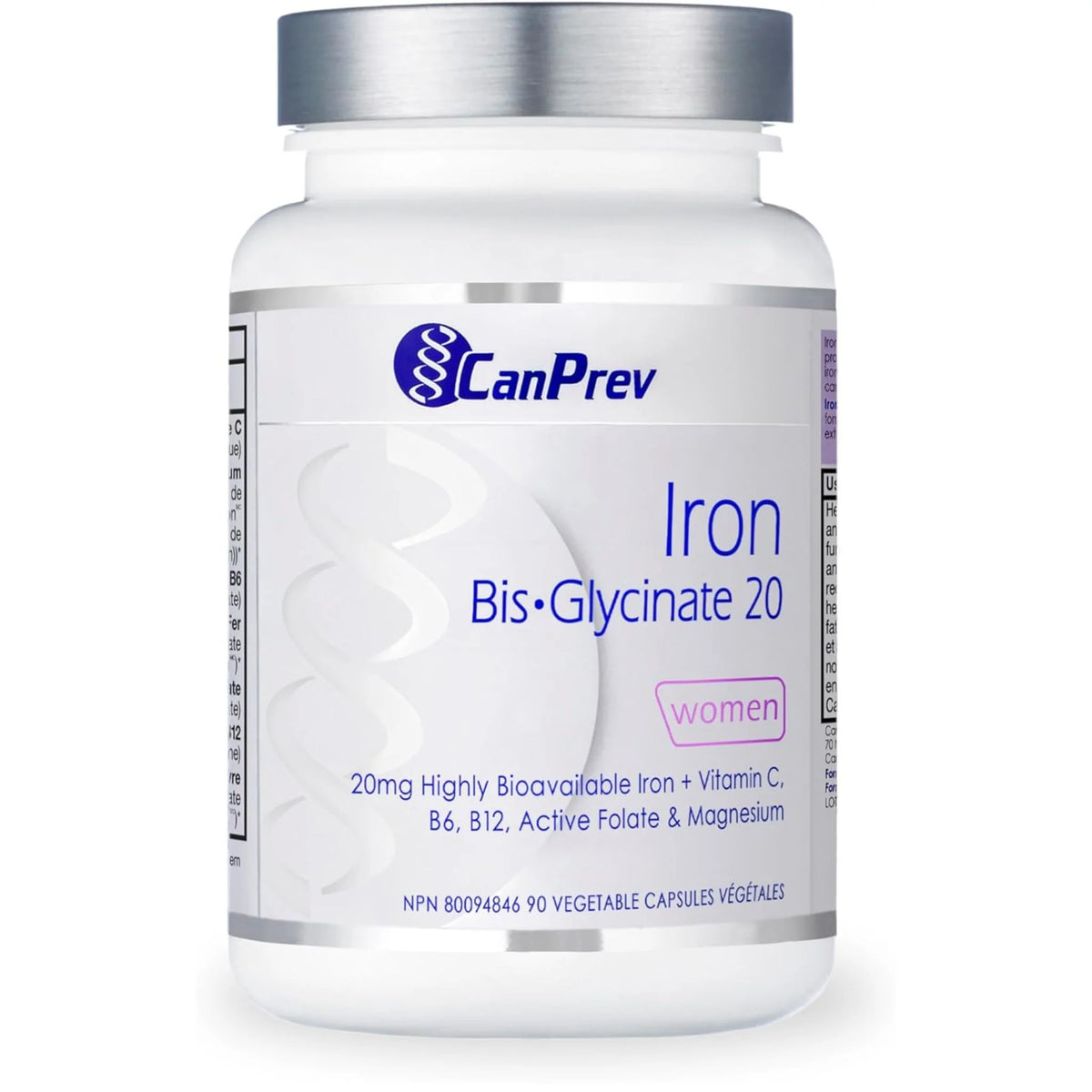 CanPrev Iron Bis-Glycinate 90vcaps