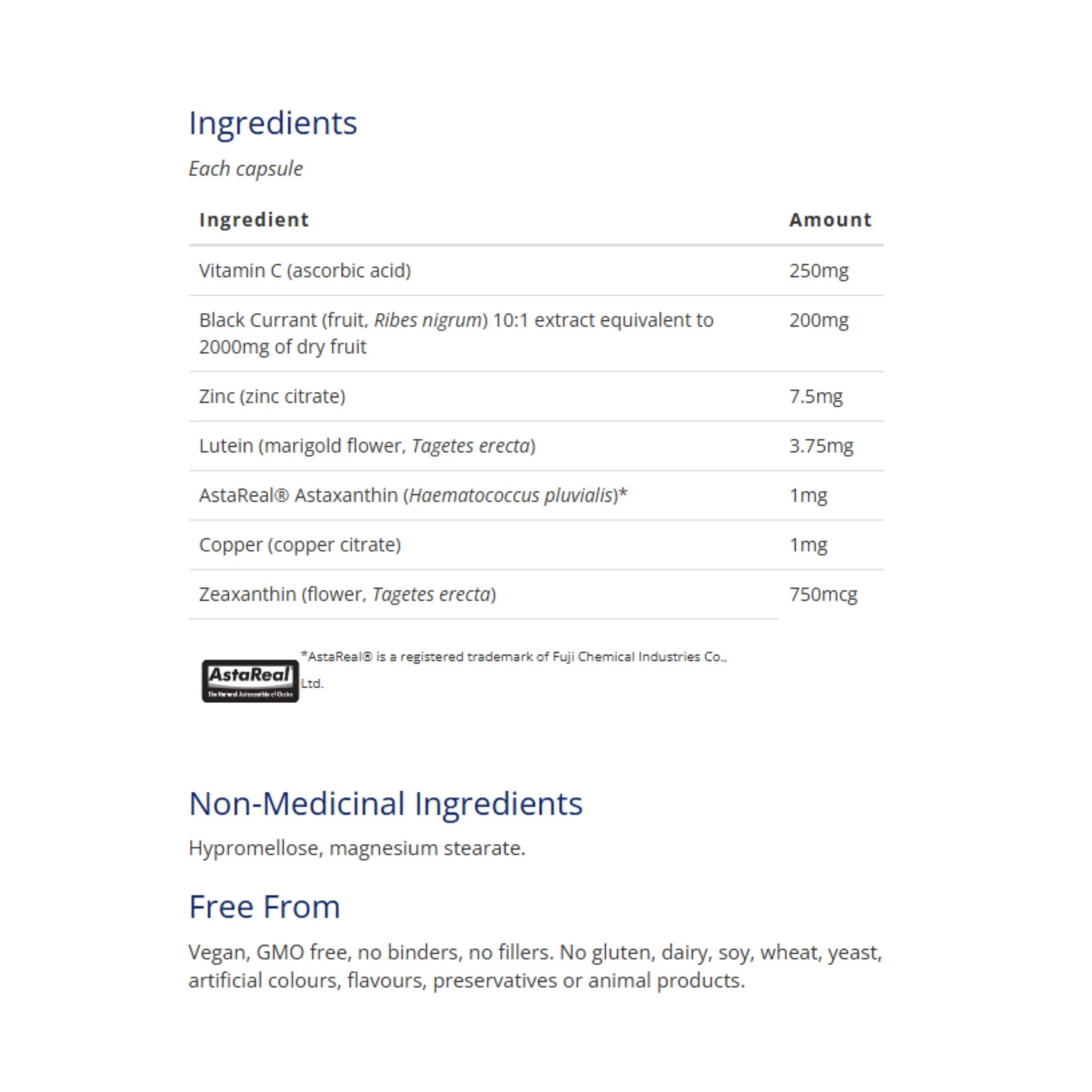 CanPrev EyePro Formula 60 vcaps - Nature's Source Inc