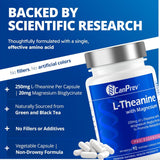 CanPrev L - Theanine With Magnesium 90 Vegan Capsules - Nature's Source Inc