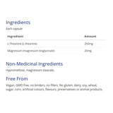 CanPrev L - Theanine With Magnesium 90 Vegan Capsules - Nature's Source Inc