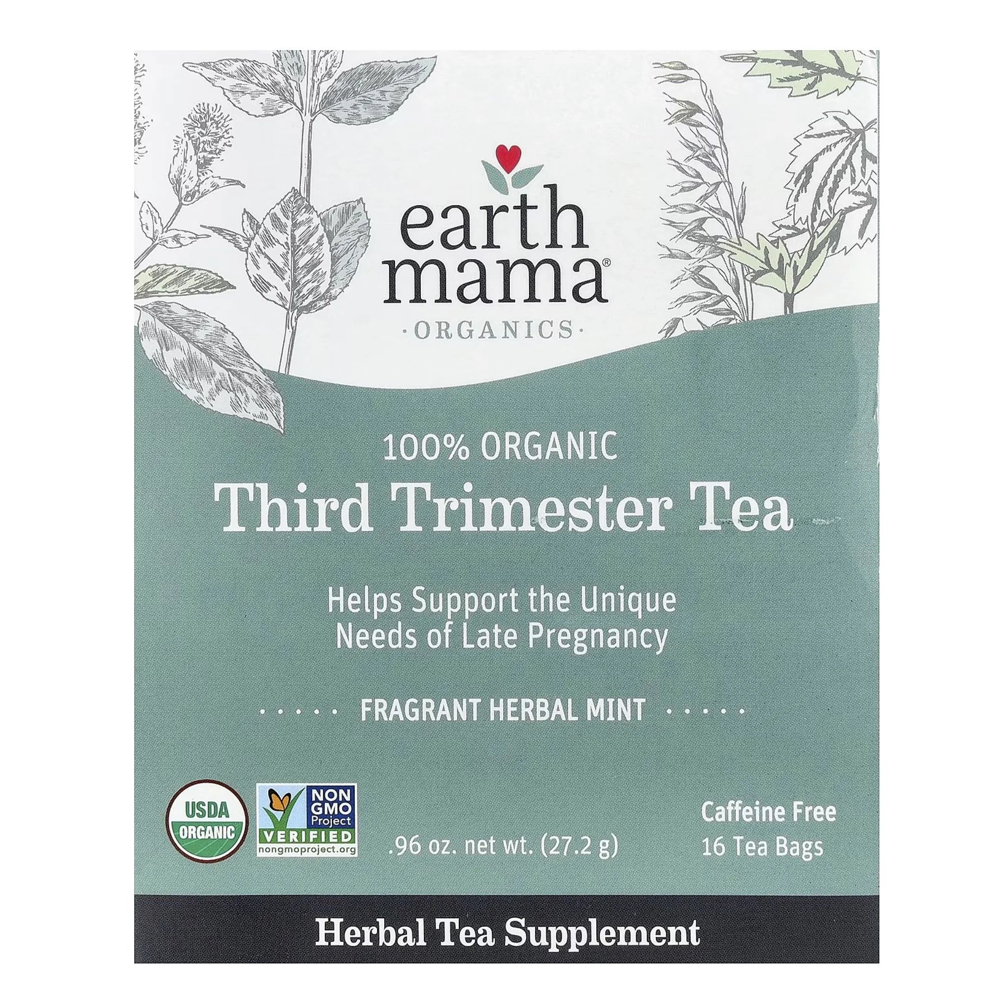 Earth Mama Third Trimester Tea 16 bg