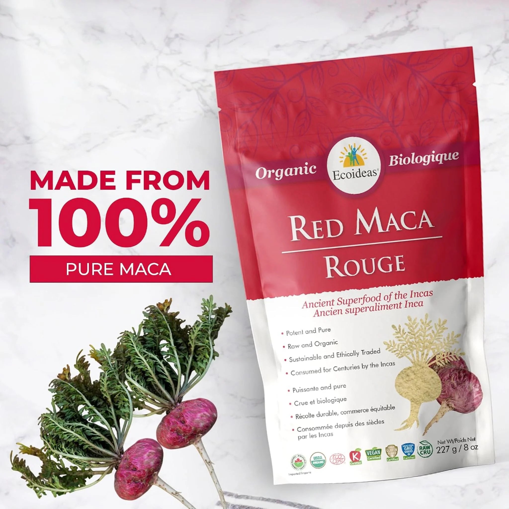 Ecoideas Red Maca 227g