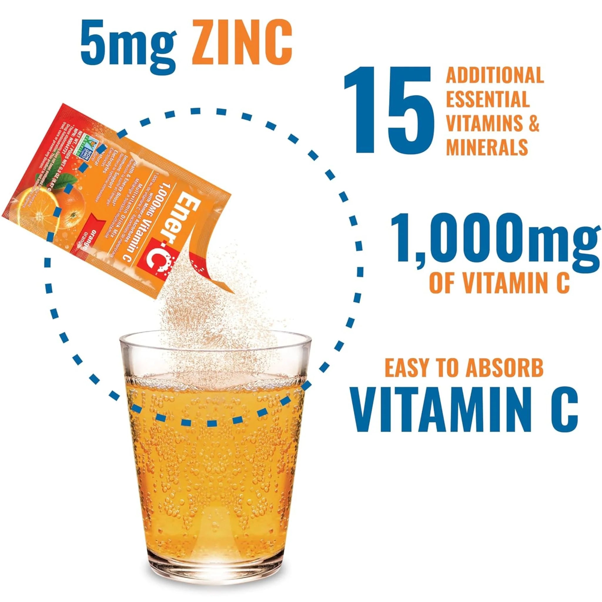 Ener-C Orange 30 Packets