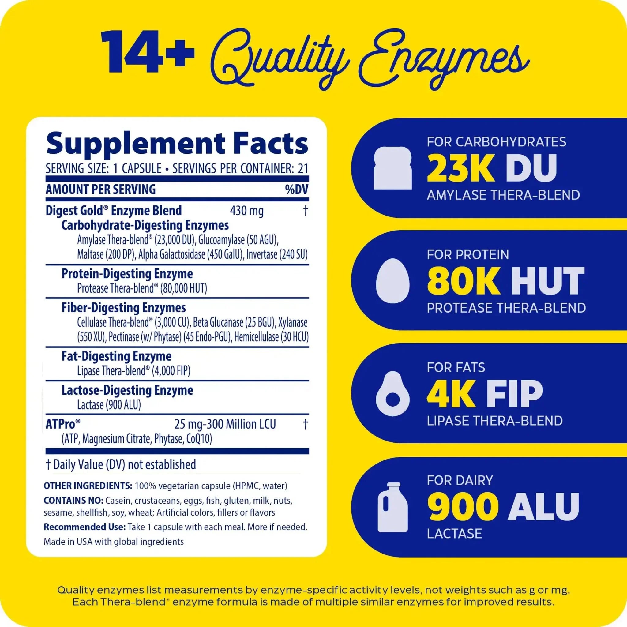 Enzymedica Digest Gold 90 Capsules