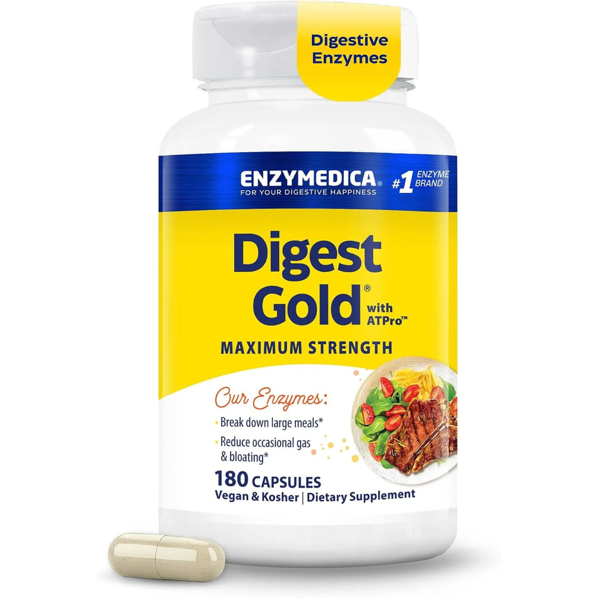 Enzymedica Digest Gold 180 Capsules