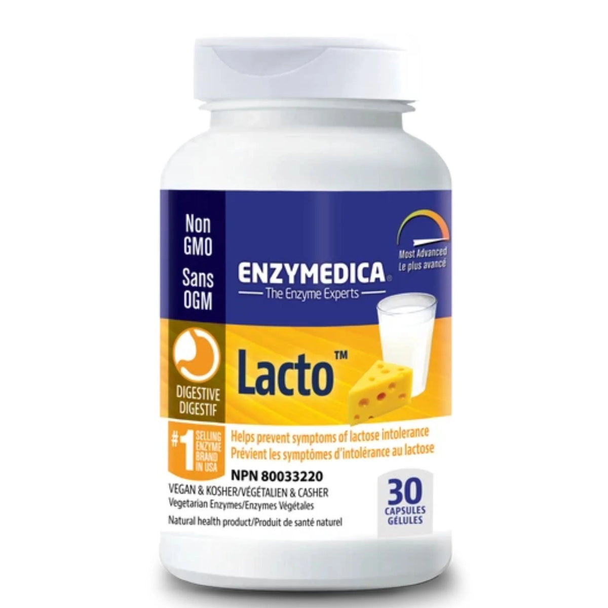 Enzymedica Lacto 30 Capsules