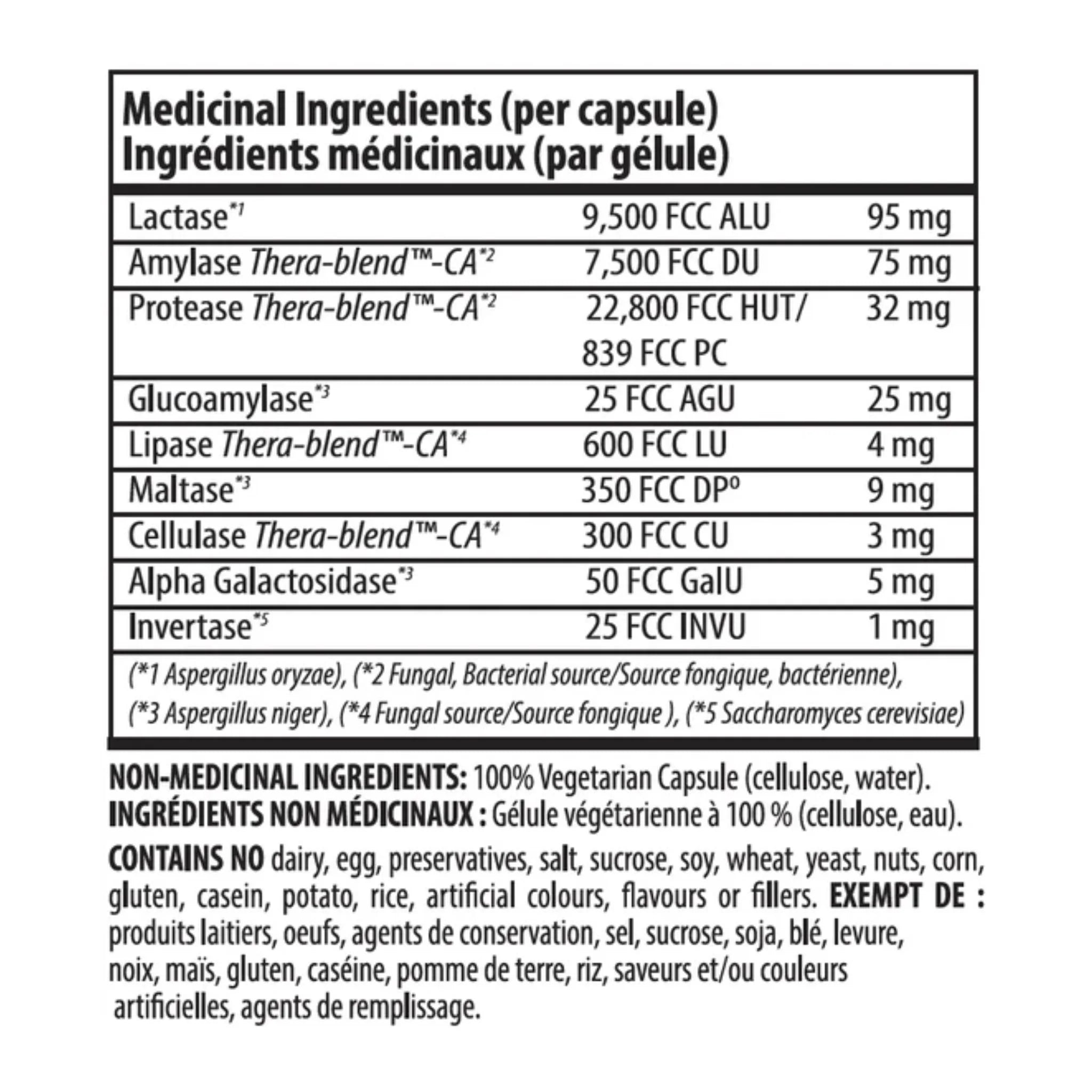 Enzymedica Lacto 30 Capsules