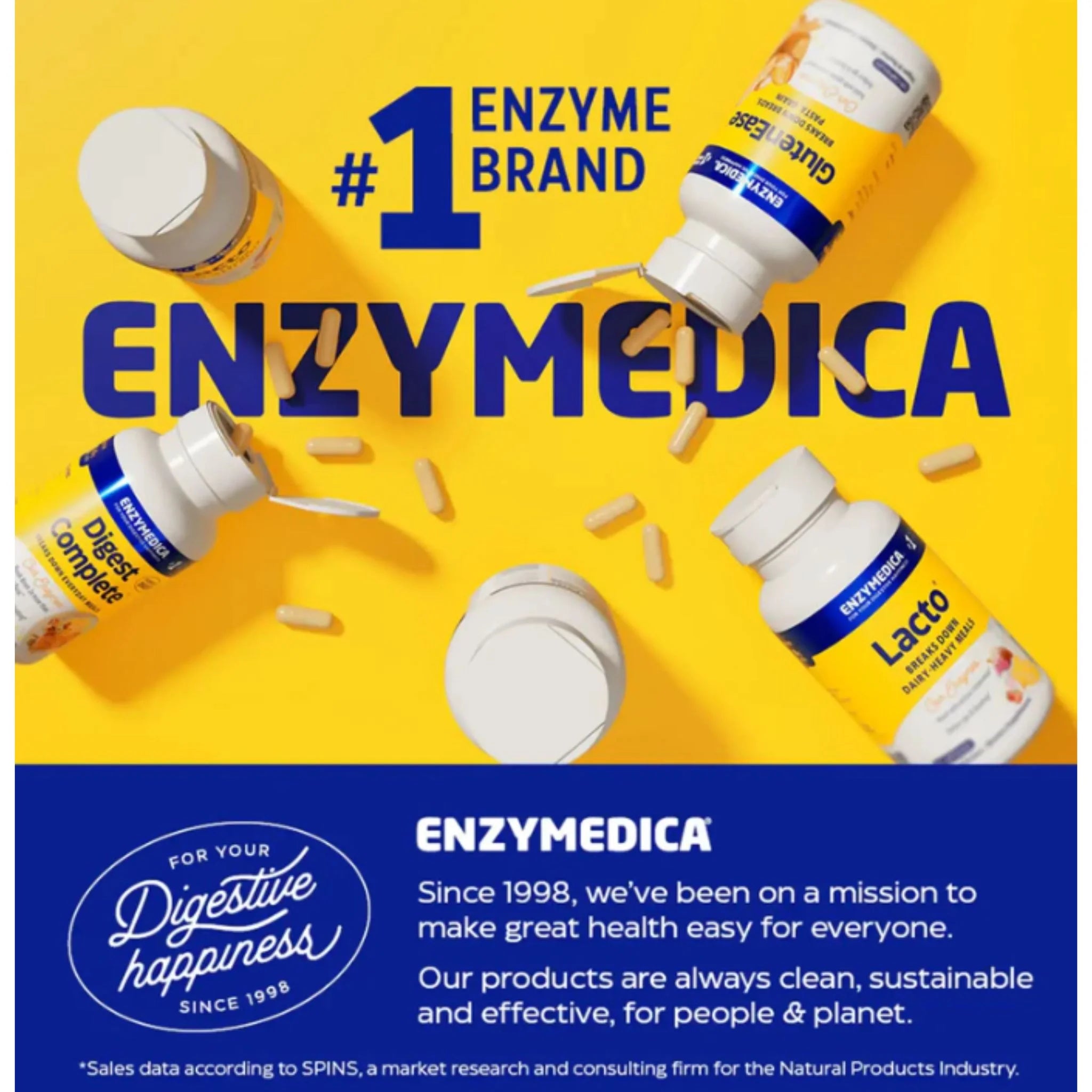 Enzymedica GlutenEase 60 Capsules