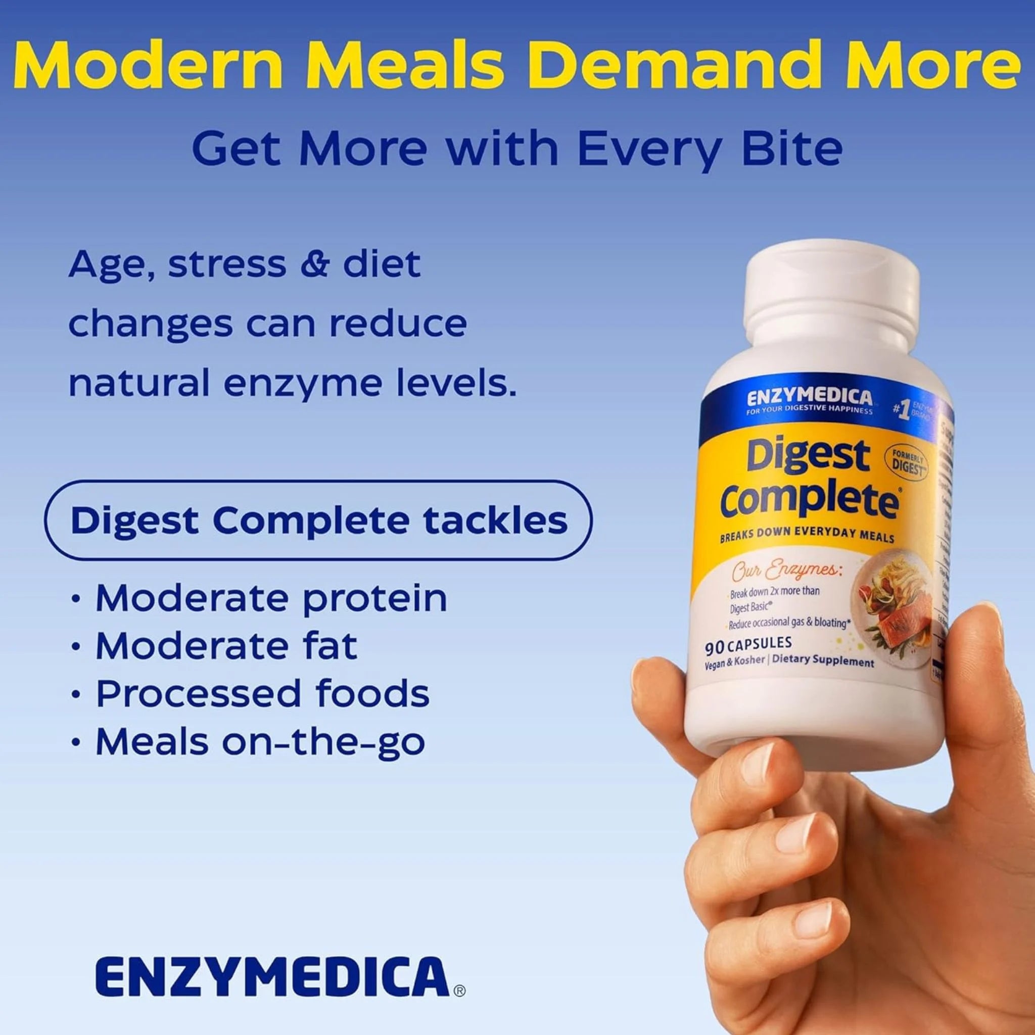 Enzymedica Digest 90 Capsules