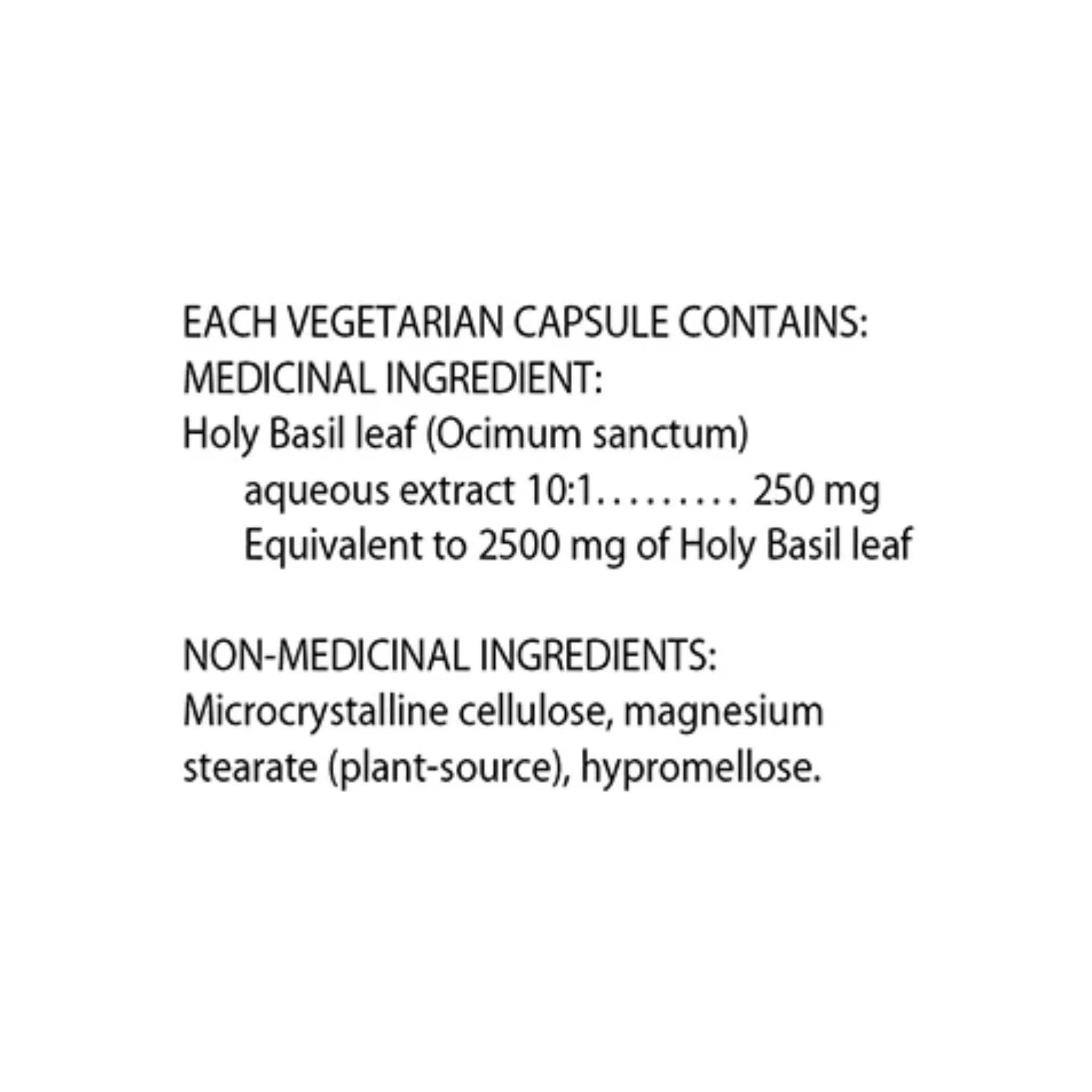 Flora Holy Basil 60 Veg-Caps