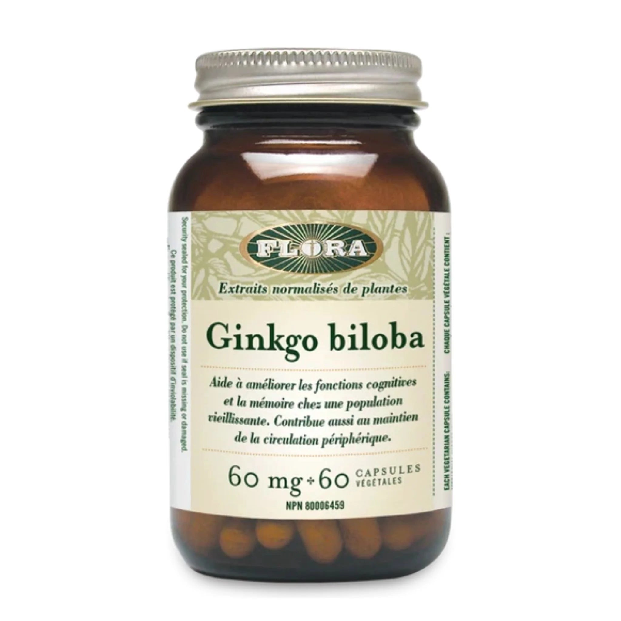 Flora Ginkgo Biloba 60 Capsules