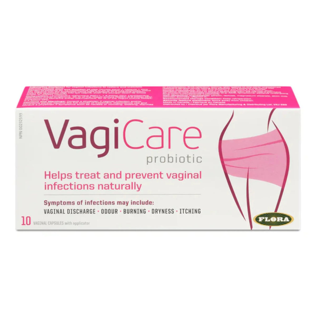 Flora VagiCare Probiotic 10 Capsules