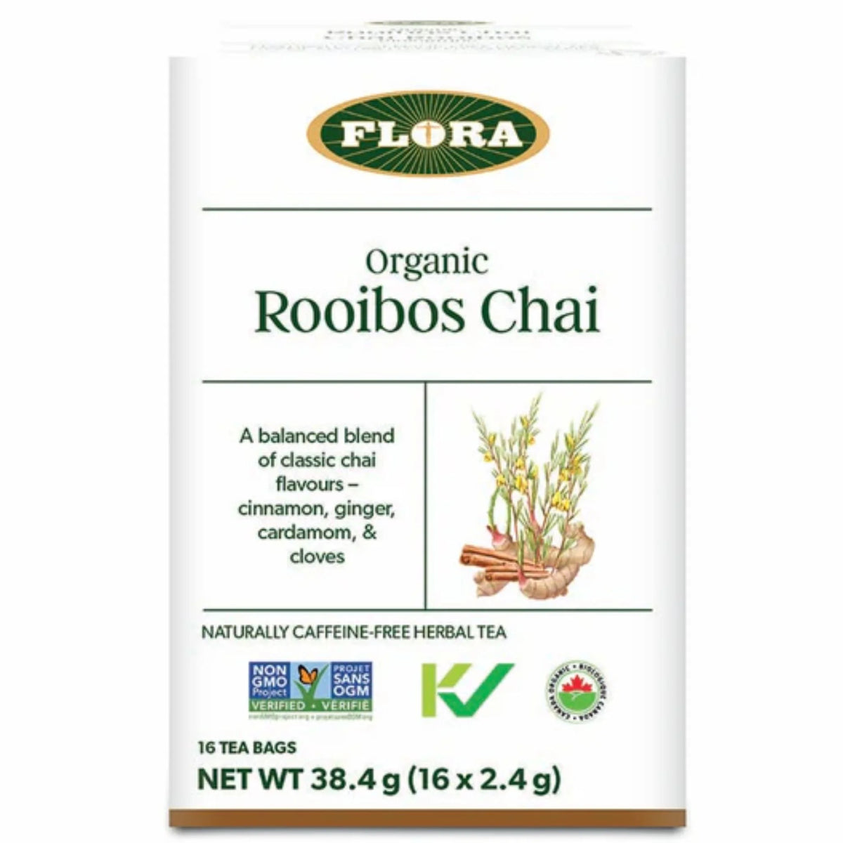 Flora Rooibos Chai Tea 16 Bags