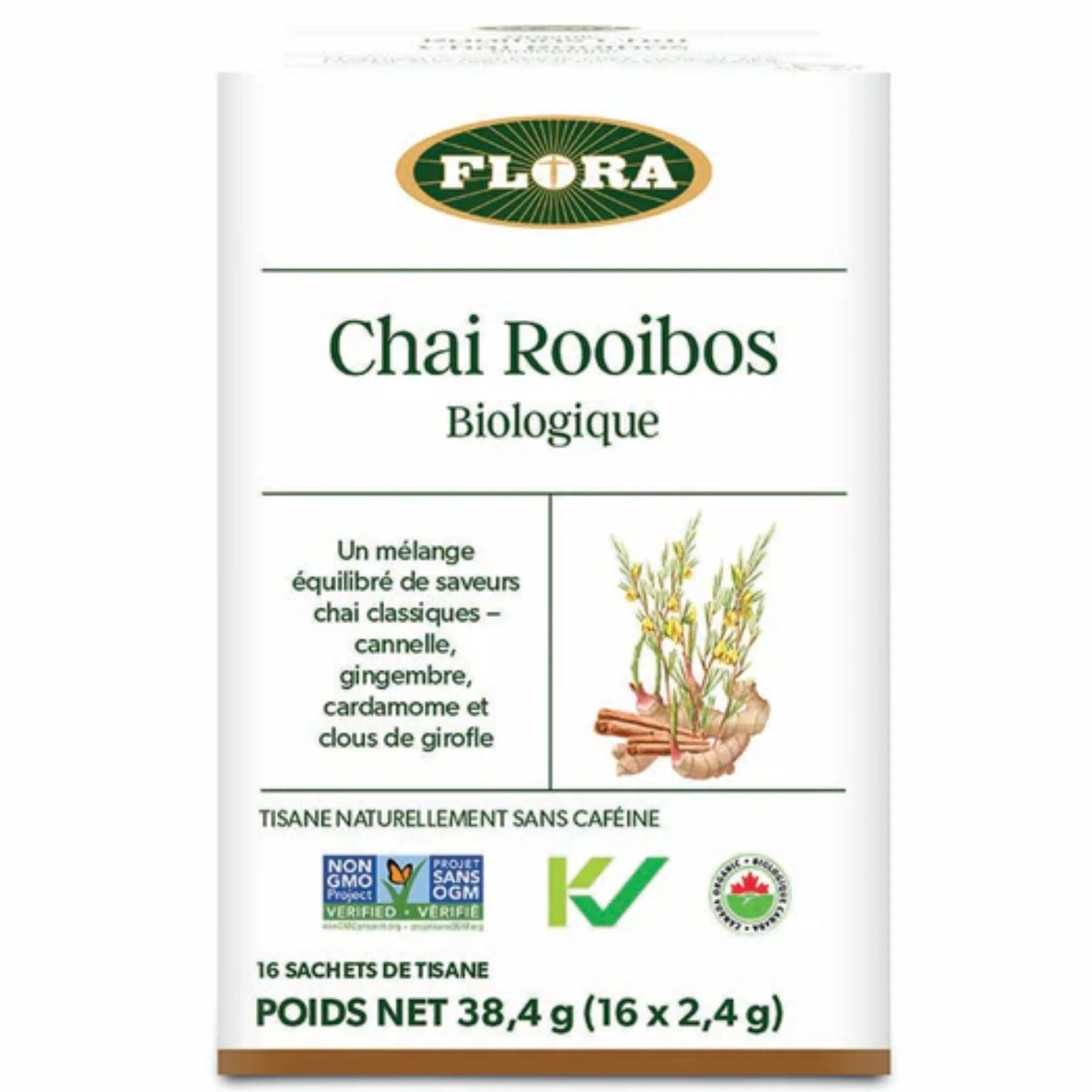Flora Rooibos Chai Tea 16 Bags