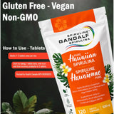 Gandalf Hawaiian Spirulina 1000mg 120 Tablets
