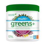 Genuine Health Greens+ Multi+ Mixed Fruit Flavour 459g - Nature's Source Inc
