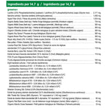 Genuine Health Greens+ ExtraEnergy Cappuccino 441g - Nature's Source Inc