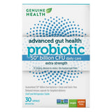 Genuine Health Advanced Gut Probiotics 50 Billion 30 Vegan Capsules