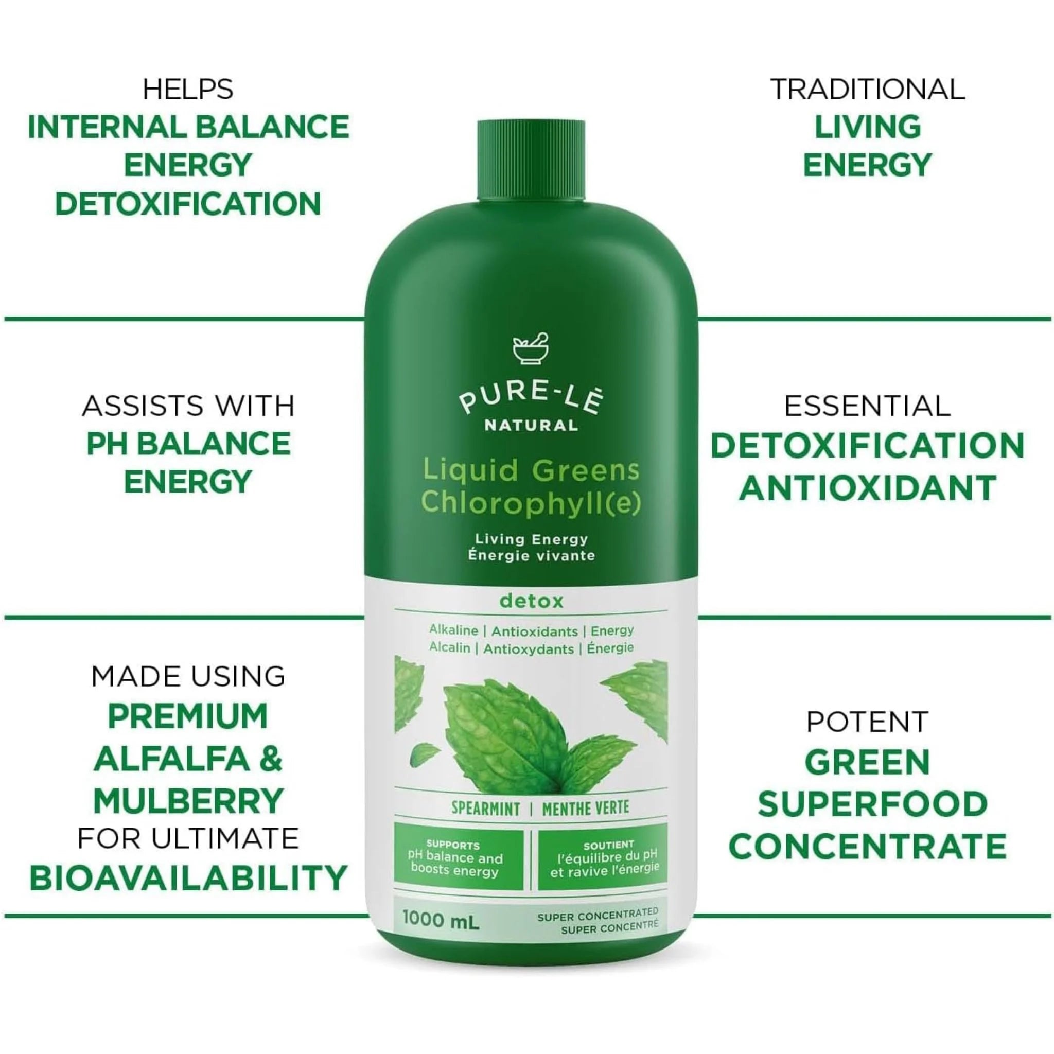 Pure-Le Chlorophyll Mint 1L