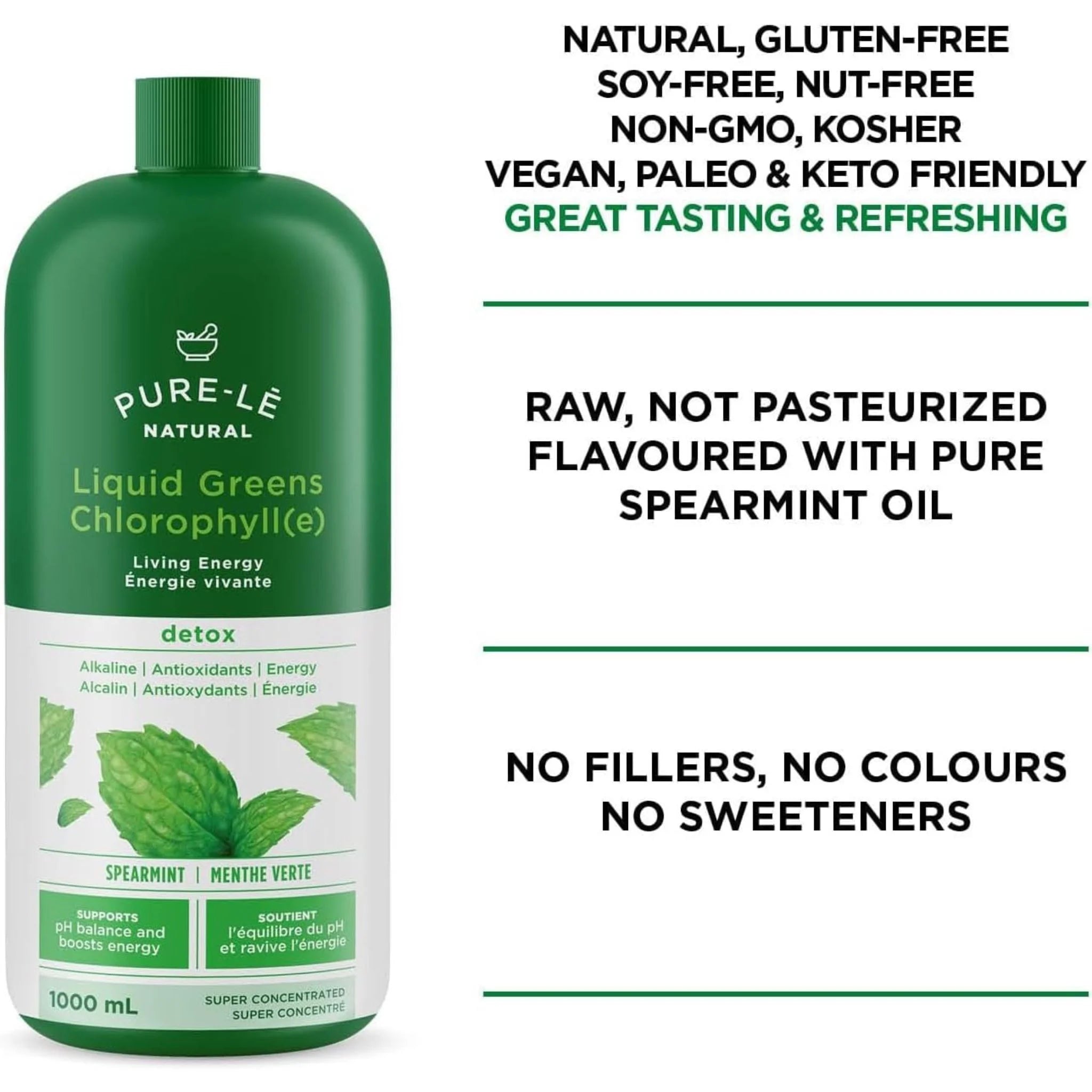 Pure-Le Chlorophyll Mint 1L
