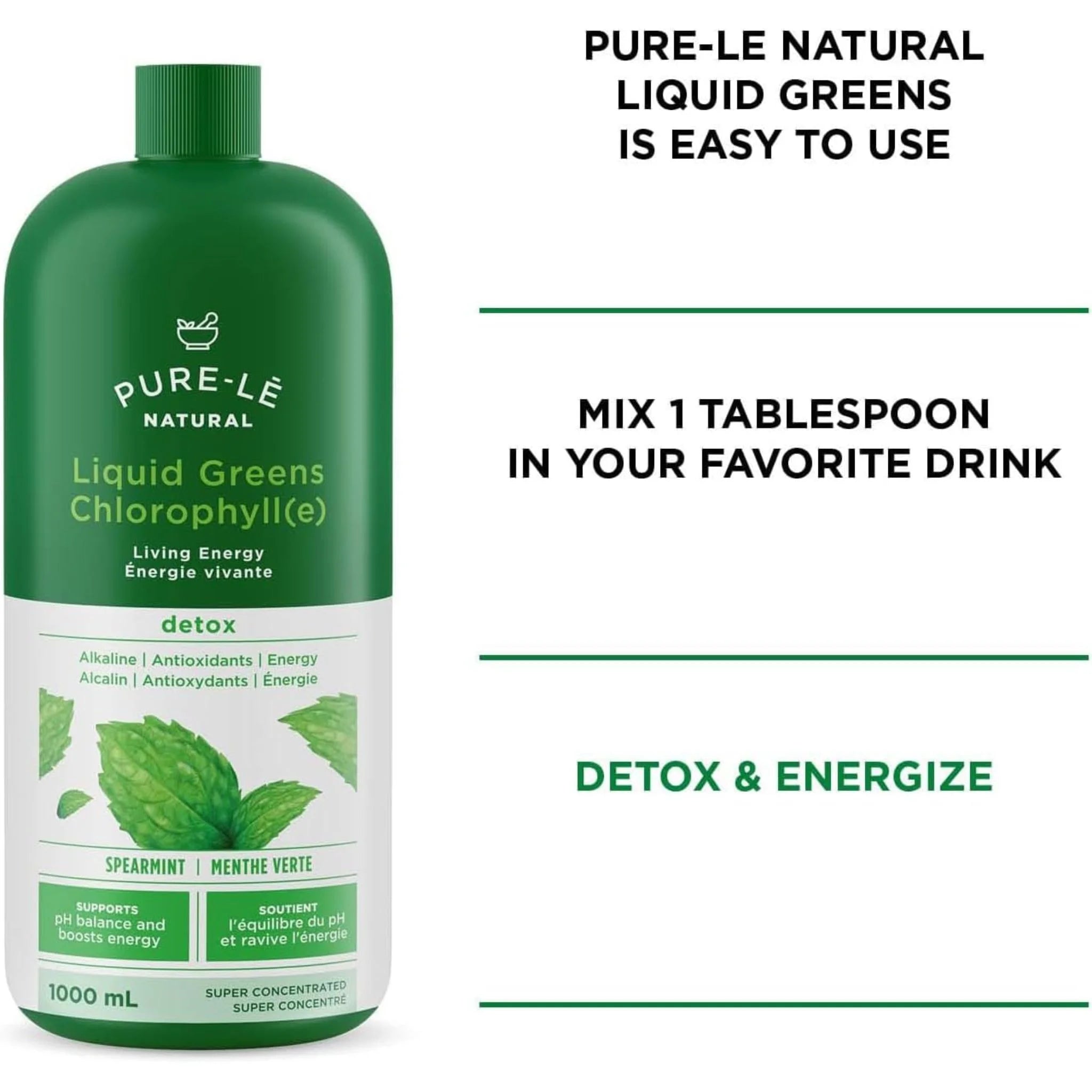 Pure-Le Chlorophyll Mint 1L
