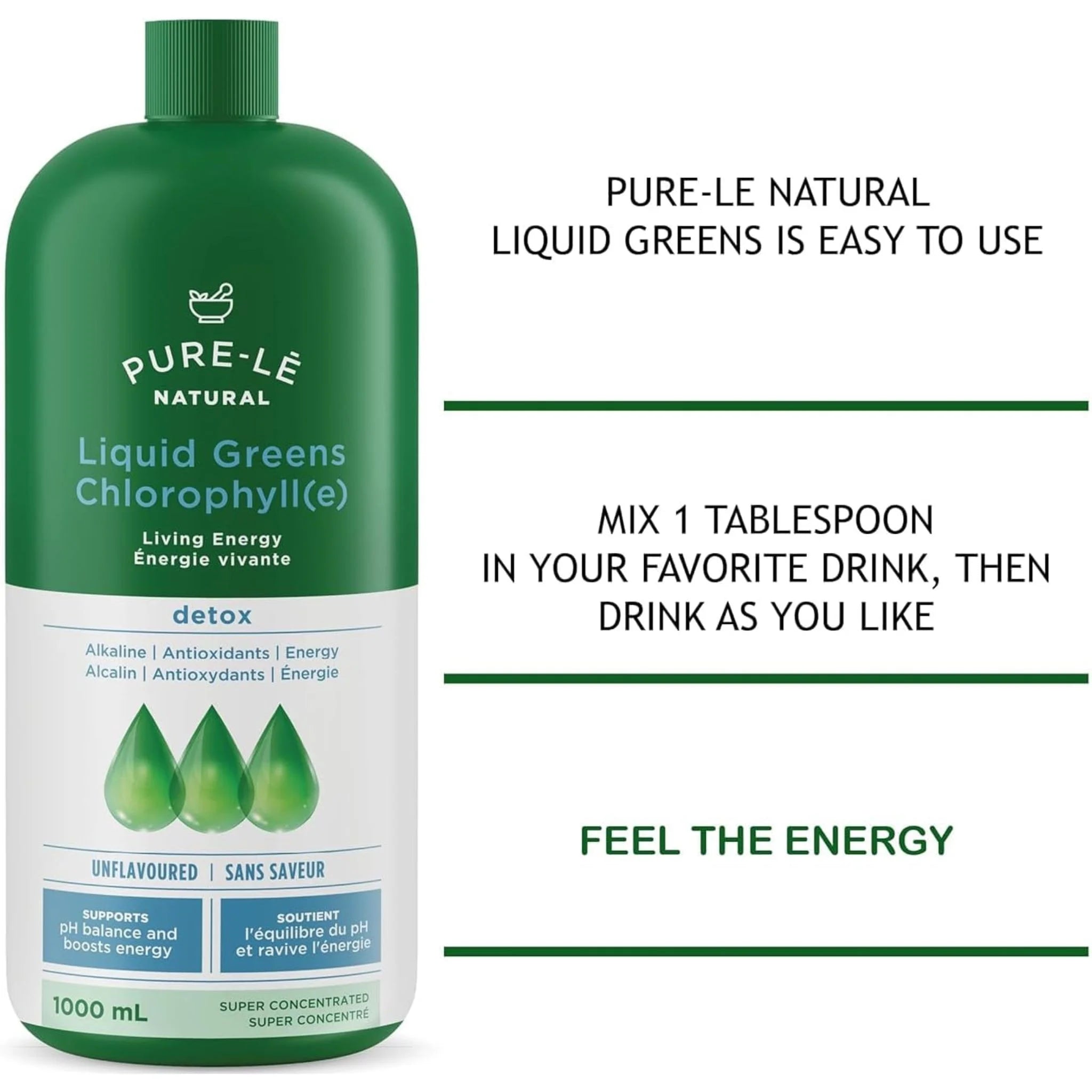 Pure-Le Chlorophyll Unflavoured 1L