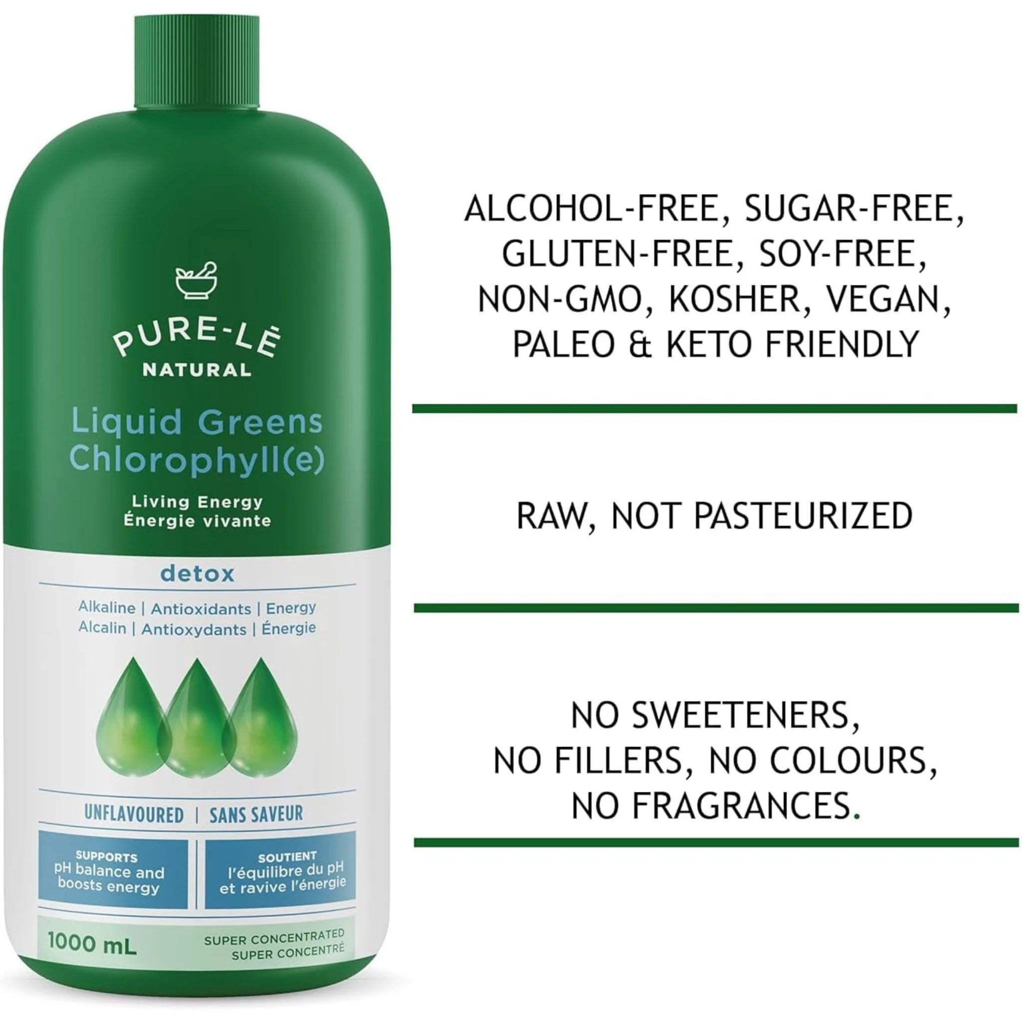 Pure-Le Chlorophyll Unflavoured 1L