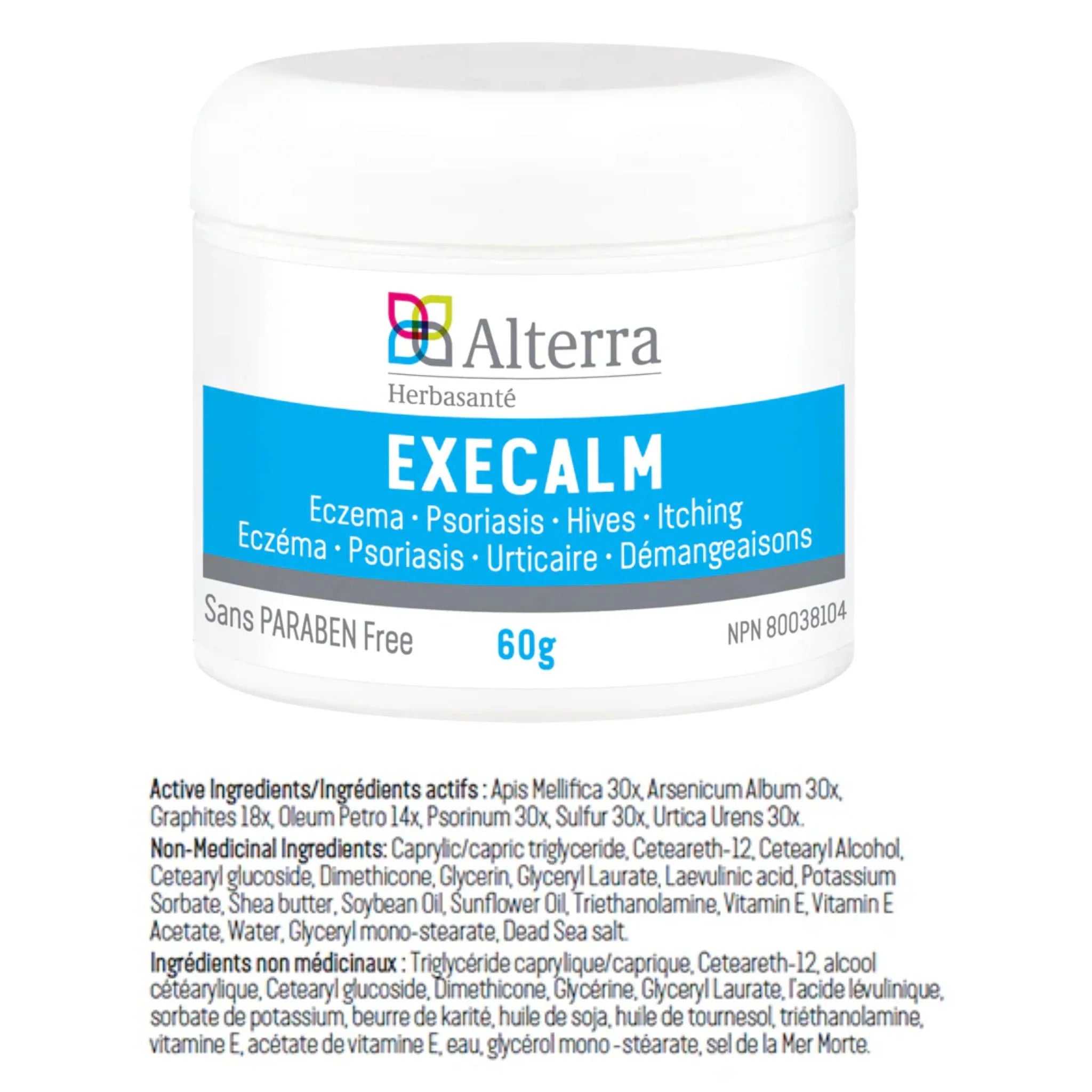 Herbasante Execalm (Eczema) Cream 60g