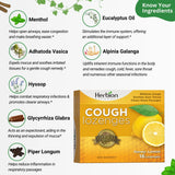 Herbion Honey Lemon Cough Lozenges 18 loz