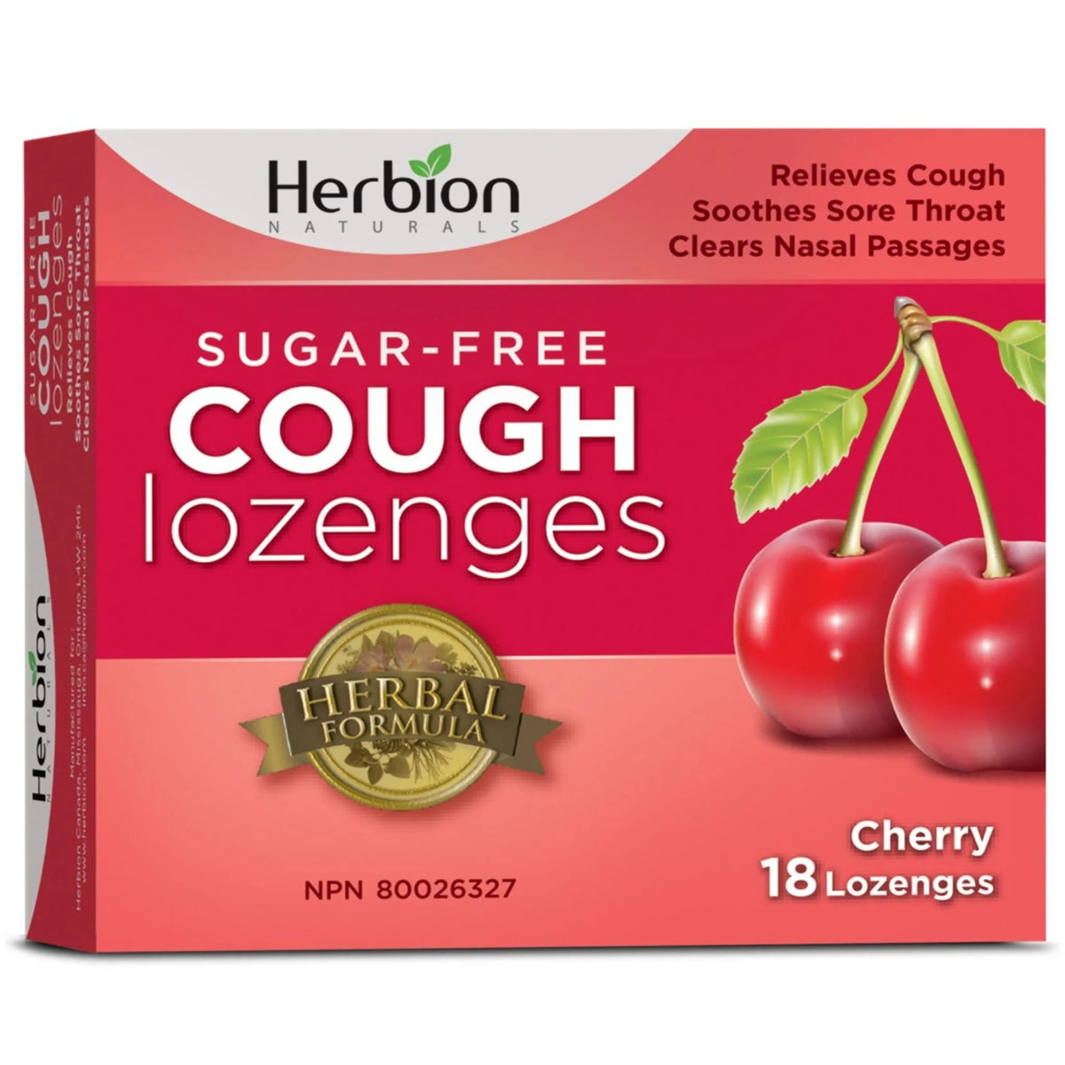 Herbion Sugar Free Cherry Cough 18 loz