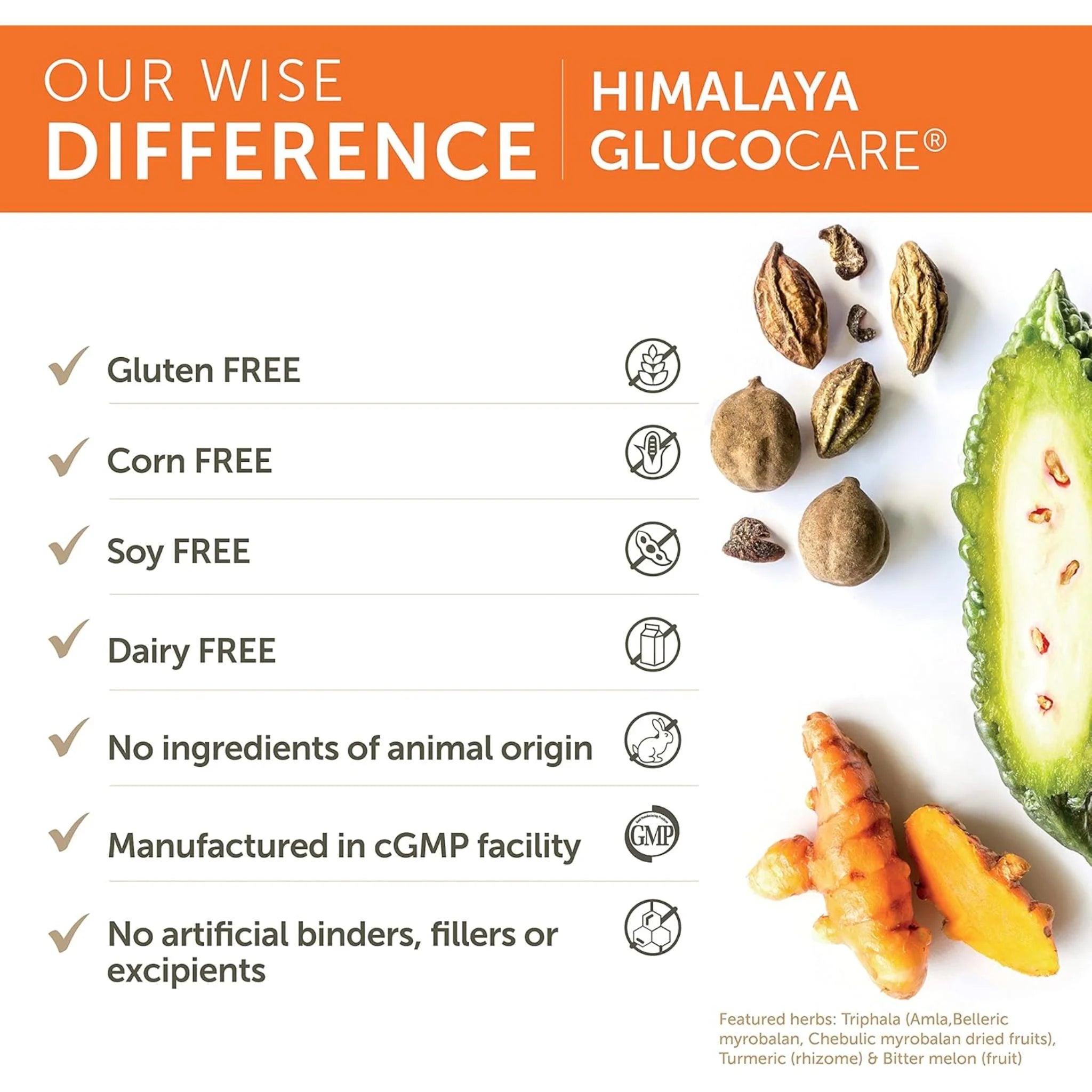 Himalaya GlucoCare 180 ct - Nature's Source Inc