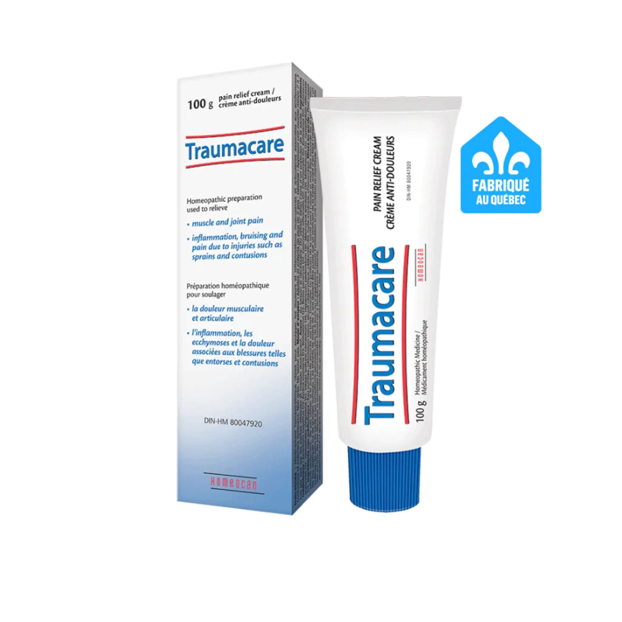 Homeocan Traumacare Pain-Relief Cream 100g
